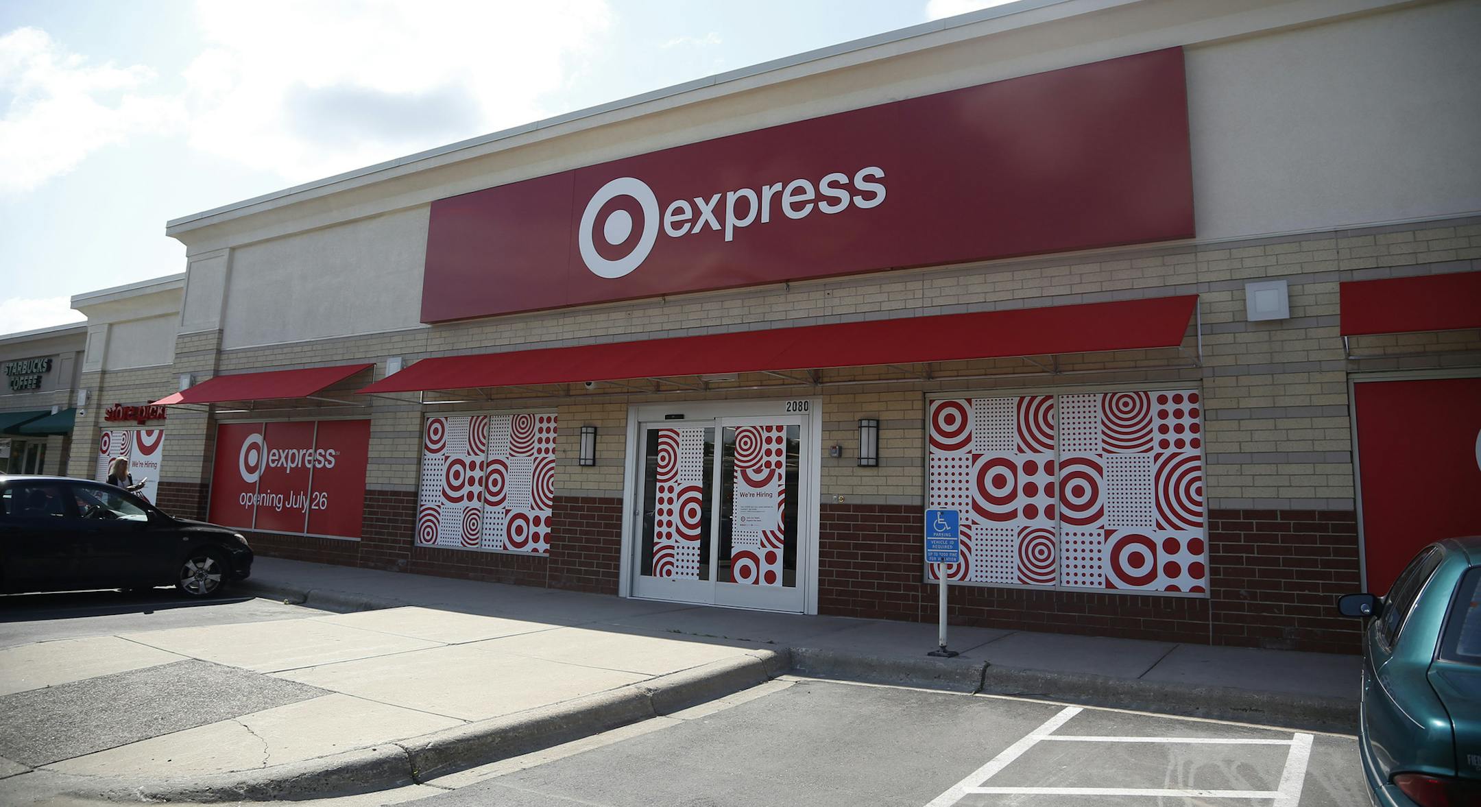 The exterior of the new TargetExpress store in Highland Park.