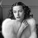 Hedy Lamarr - Glamorous portrait of movie actress Hedy Lamarr wearing white fox fur short jacket.1938 - &#xa9;Diltz/RDA/Everett Collection (00523921)