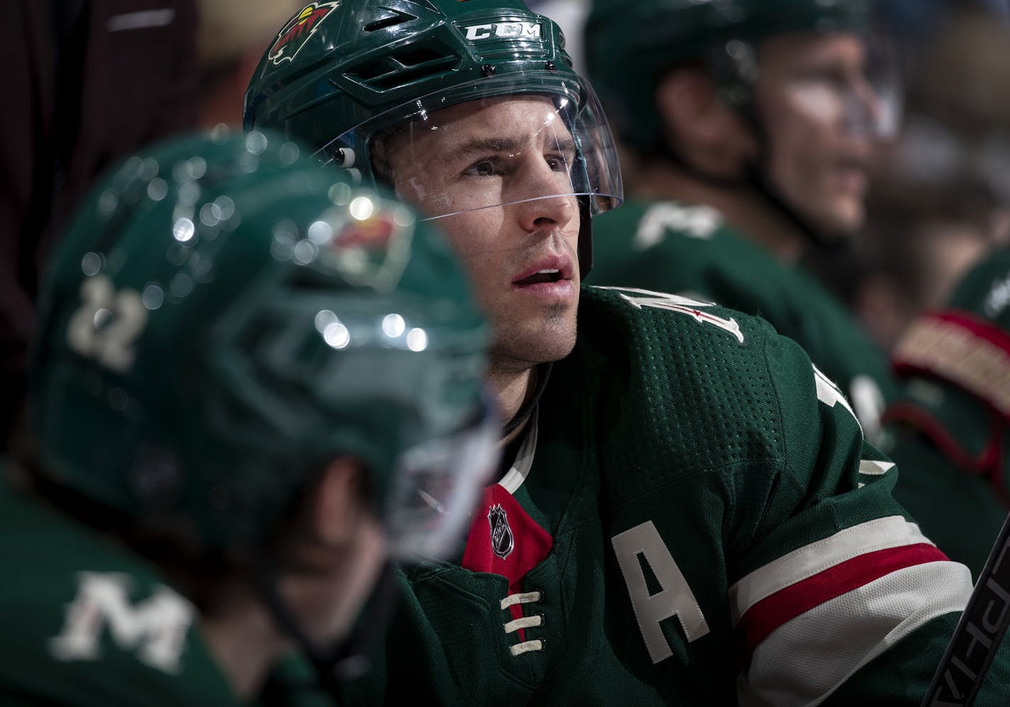 Minnesota Wild Zach Parise (11). ] CARLOS GONZALEZ &#x2022; cgonzalez@startribune.com &#x2013; St. Paul, MN &#x2013; January 12, 2020, St. Paul, MN, Xcel Energy Center, NHL, Hockey, Minnesota Wild vs. Vancouver Canucks