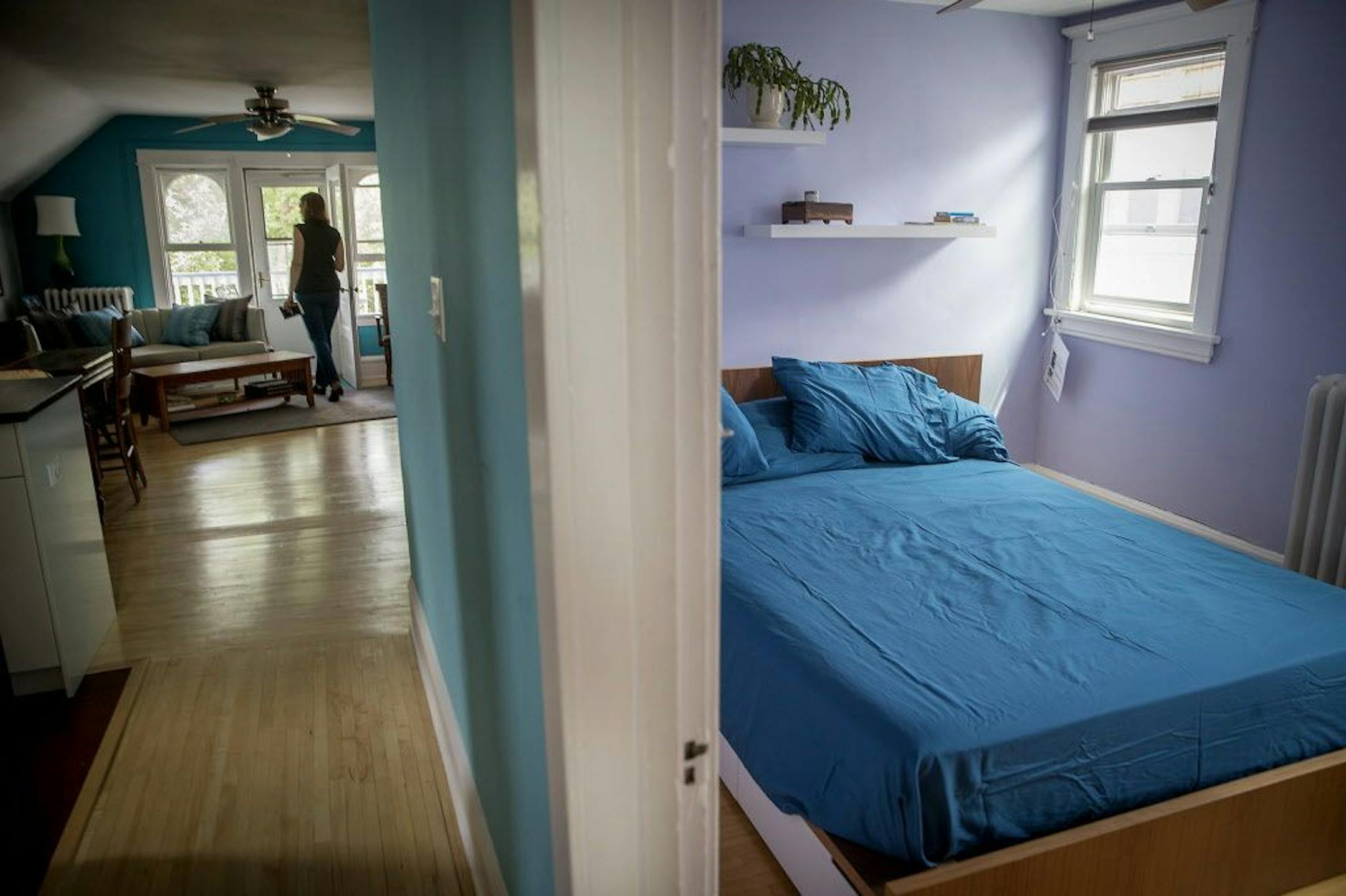 Flisrand's third-floor unit.