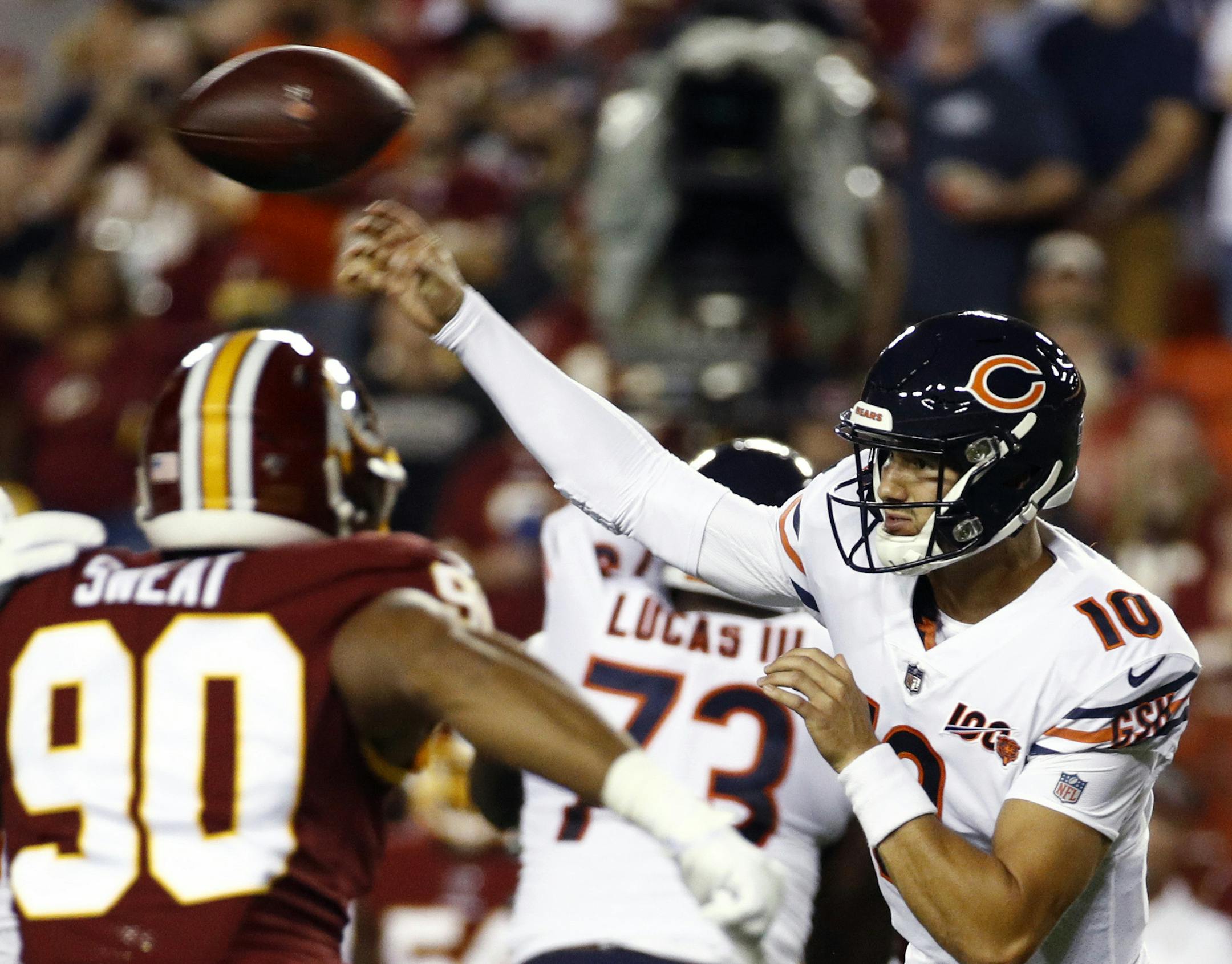 The Vikings will strive to squeeze a difference-making mistake or two out of Bears quarterback Mitchell Trubisky on Sunday