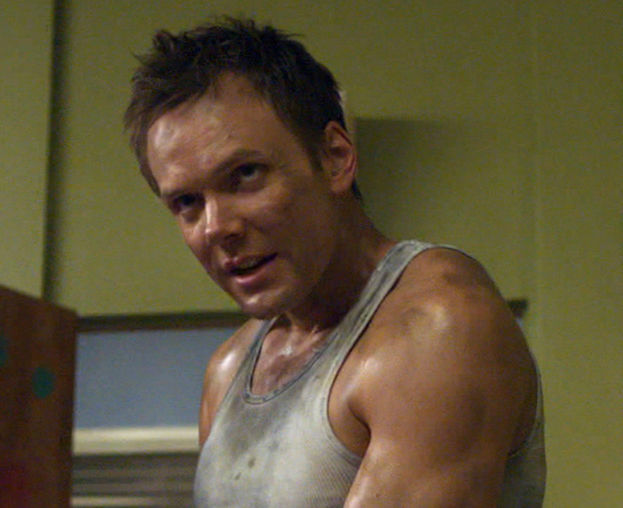 COMMUNITY -- "Modern Warfare" Episode 119 -- Pictured: Joel McHale as Jeff -- Photo by: NBC