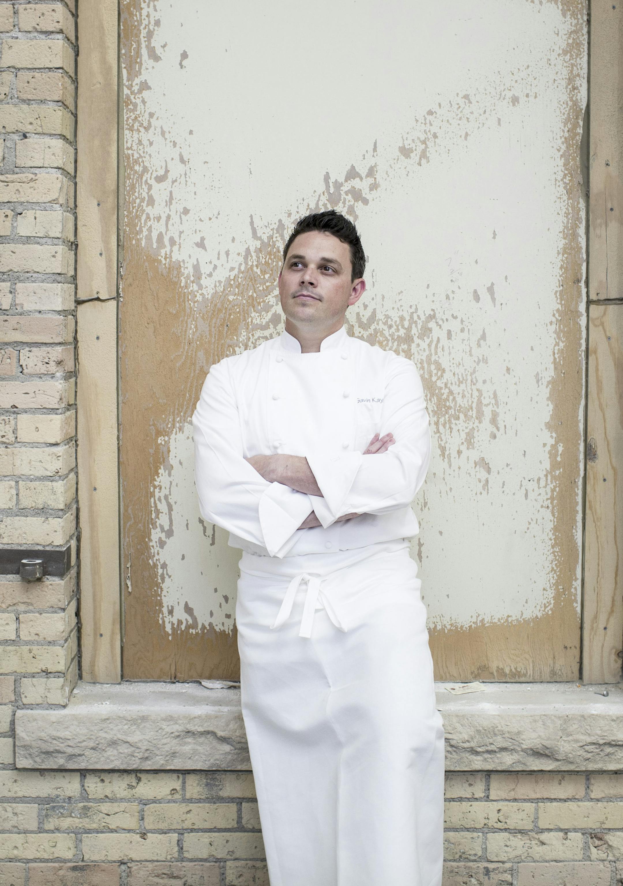 Gavin Kaysen, a successful chef who trained and worked in New York but later left, at his soon-to-be-opened restaurant Merchant in Minneapolis, July 10, 2014. Leaving New York is no longer seen as a defeat for chefs trained there, and many are finding savvy audiences who support innovative restaurants elsewhere. (Tim Gruber/The New York Times)