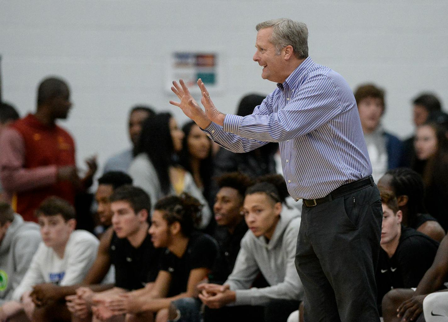 Hopkins coach Ken Novak Jr., one of the newly announced members of the Minnesota High School Basketball Hall of Fame.