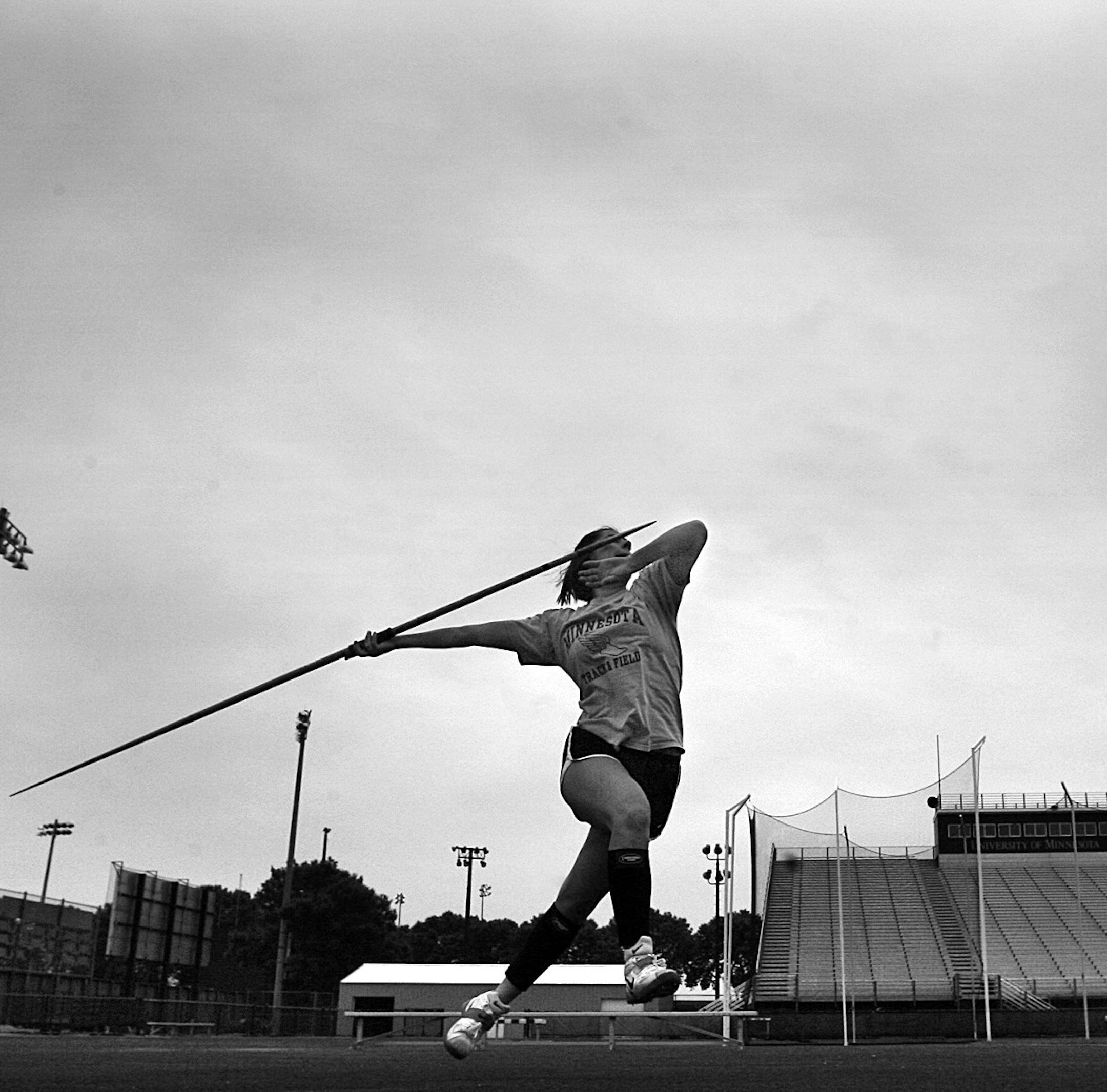 File photo by JIM GEHRZ / jgehrz@startribune.com
The current track and field complex is located behind the Bierman athletics building on the university's Minneapolis campus.
