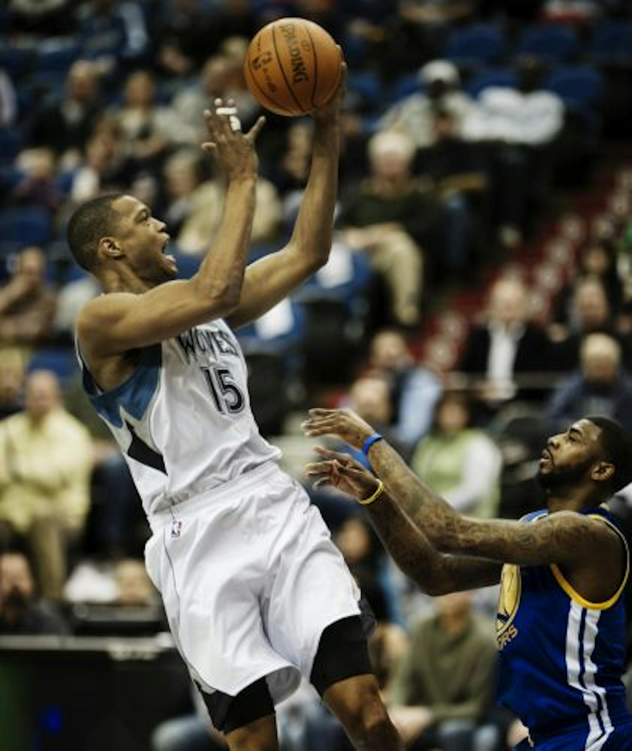 New Timberwolves forward Anthony Randolph (15)