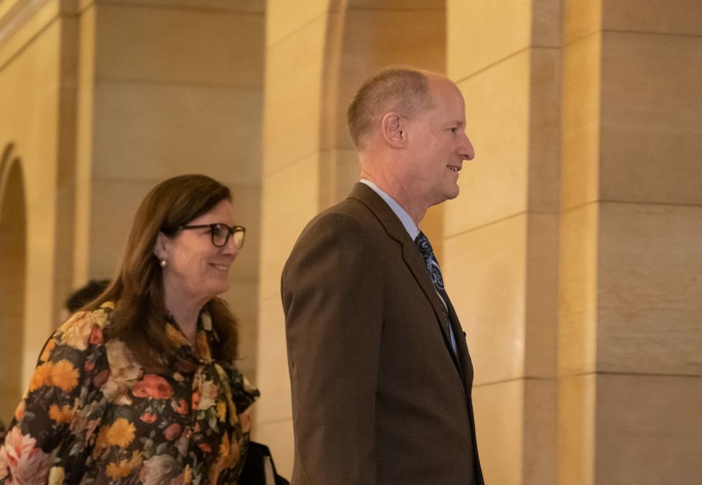 Republicans Senate Majority Leader Paul Gazelka and Finance Chair Senator Julie Rosen headed into another round of state budget negotiations Thursday afternoon. "We are at somewhat of an impasse," Rosen said later.