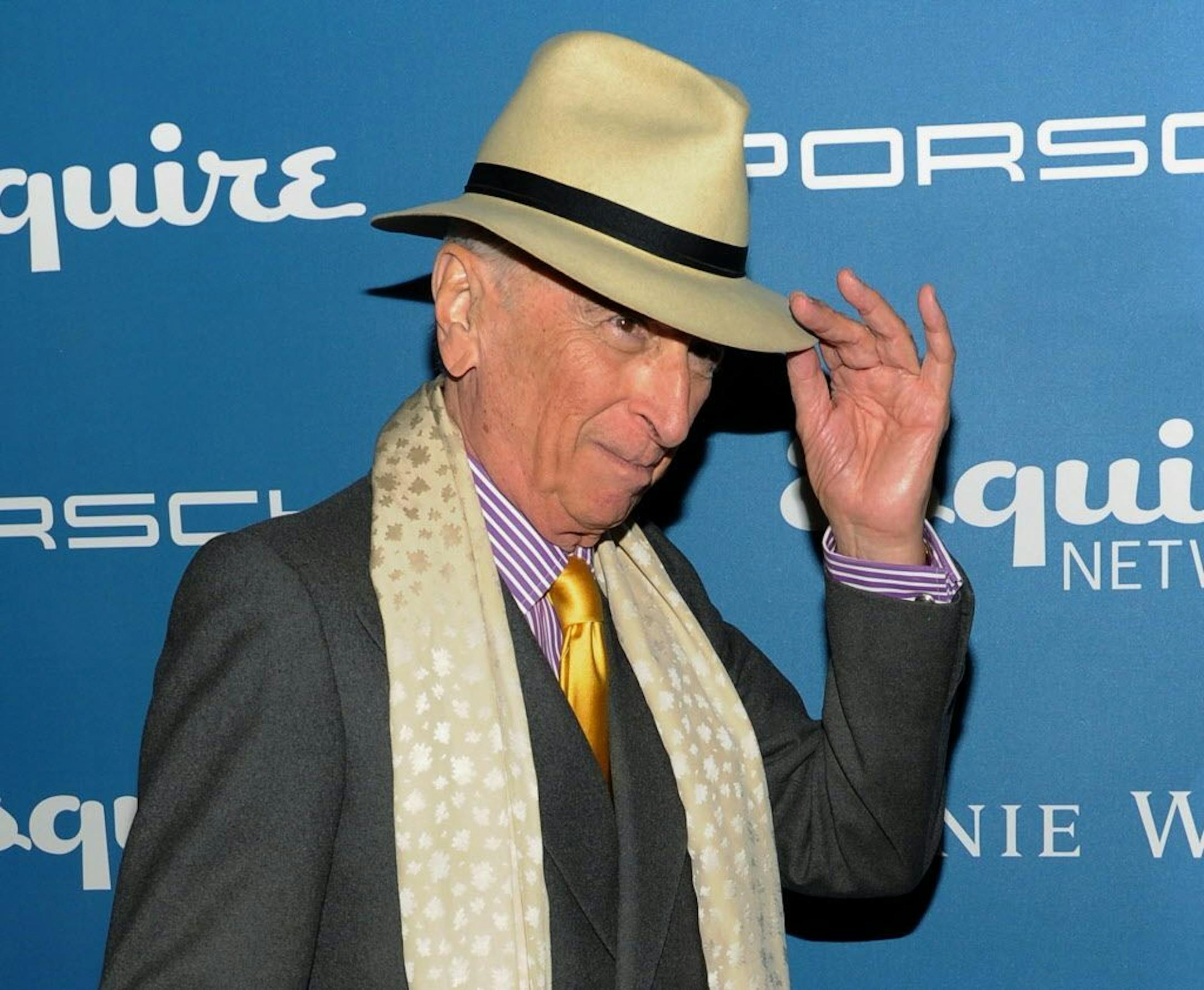FILE - In this Sept. 17, 2013, file photo, author Gay Talese attends the Esquire 80th Anniversary and Network Launch Event in New York. Veteran journalist and author Talese says he will not promote his forthcoming book, �The Voyeur�s Motel,� after questions were raised about the credibility of its main source, reports The Washington Post. The book is slated to be released July 12, 2016.