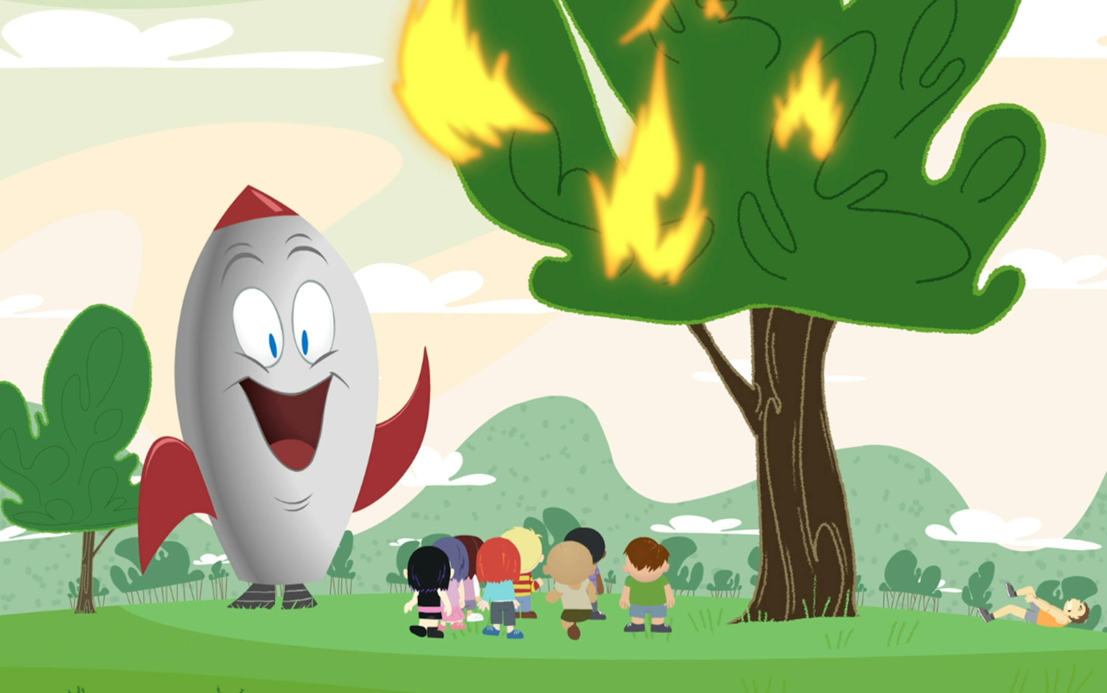 "Ricky the Rocketship" on "TripTank"