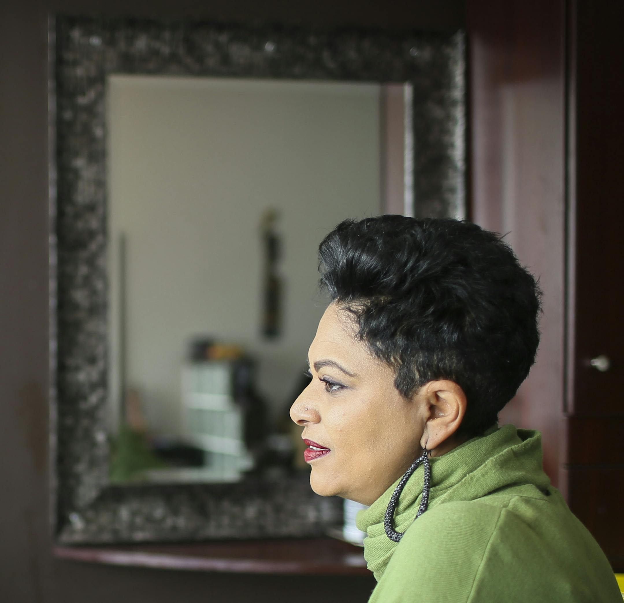 Mimi Letta in her hair salon Mimi's Beauty Salon at the Midway Shopping Center on Monday, February 22, 2016, in St. Paul, Minn. ] RENEE JONES SCHNEIDER • reneejones@startribune.com