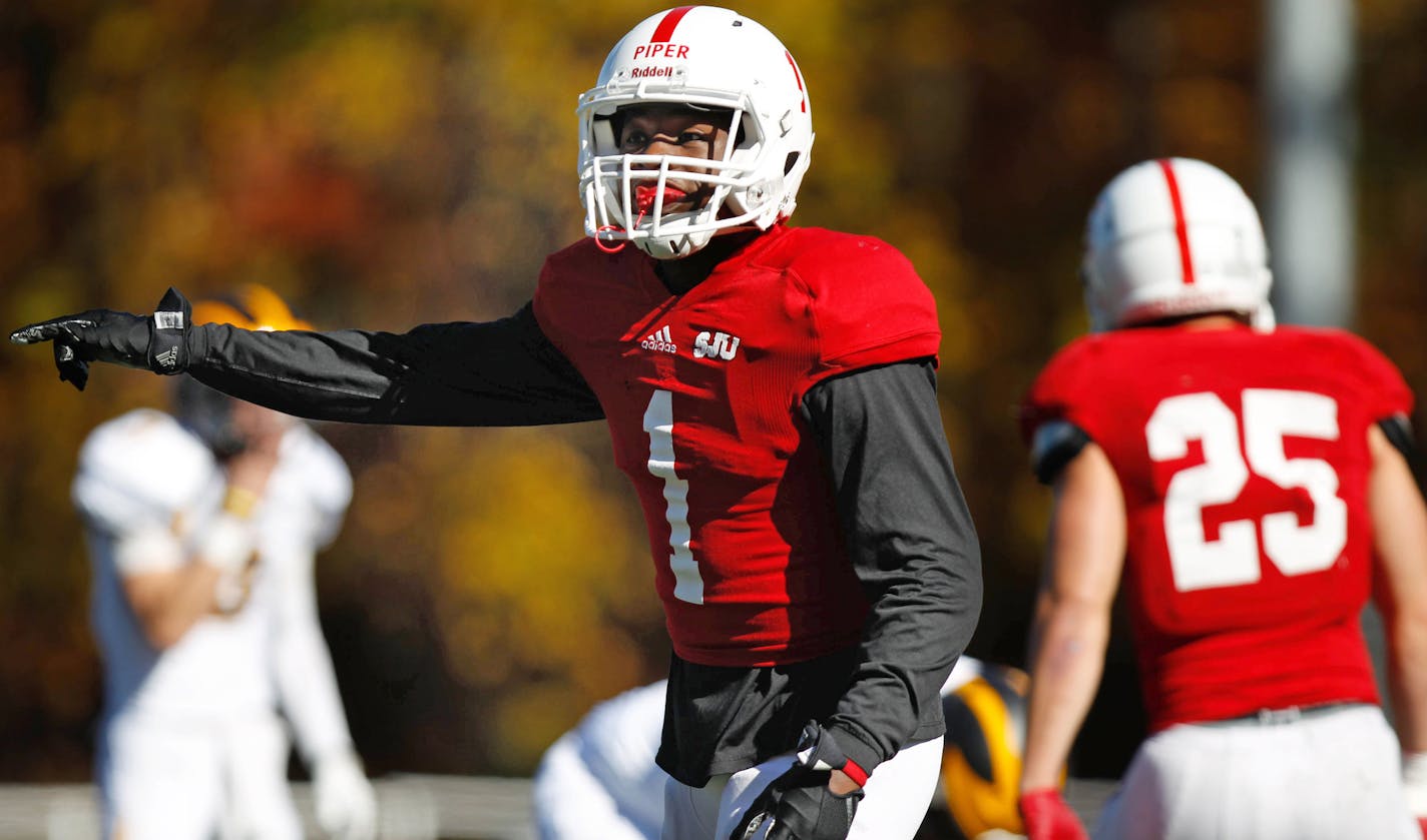 Jeremy Piper (1). Credit: Sean Donohue Saint John's University (Minn.)