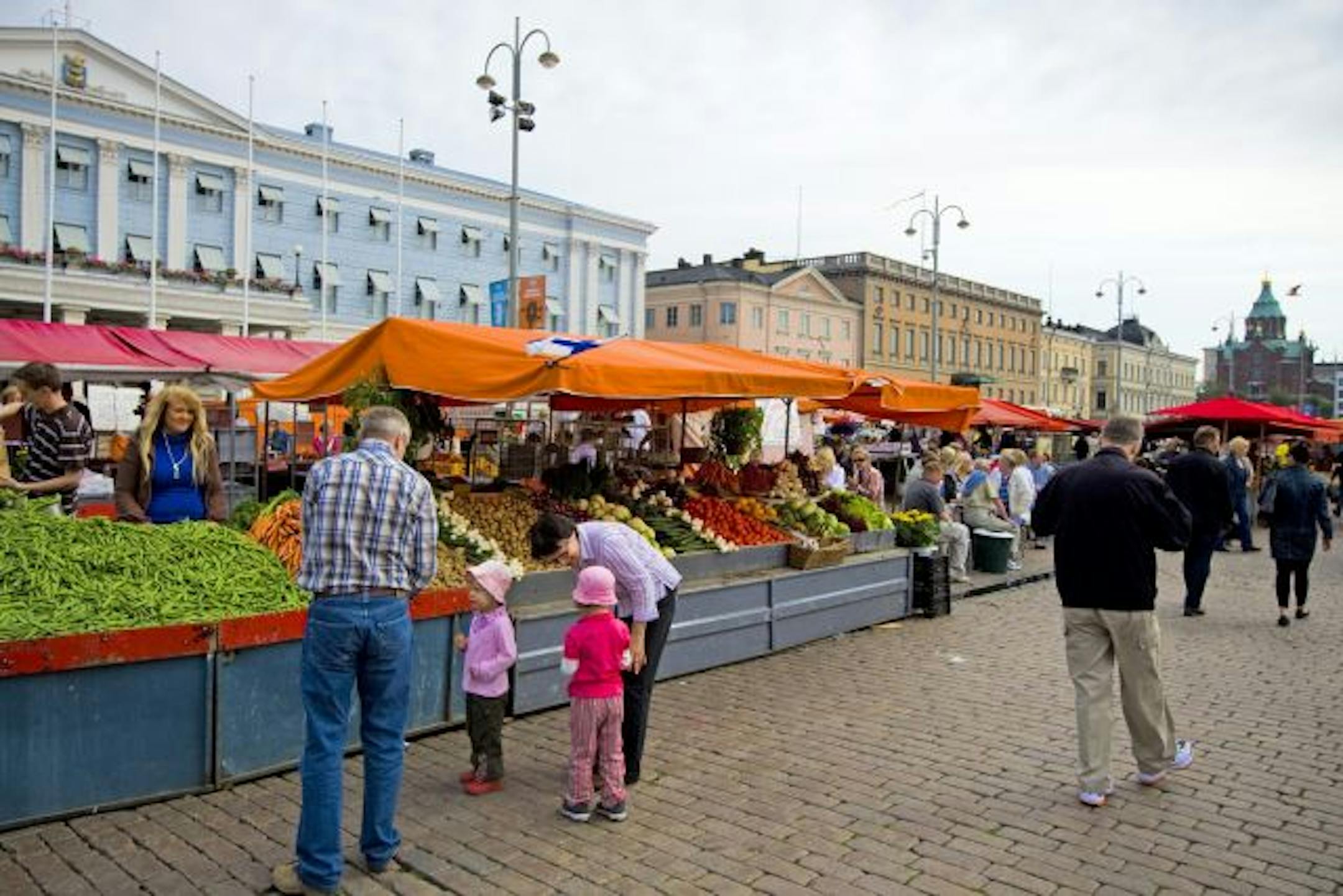 Helsinki Seplanadi market, Finland