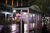 A Metro Transit bus stop along Hennepin Avenue, shown last year.