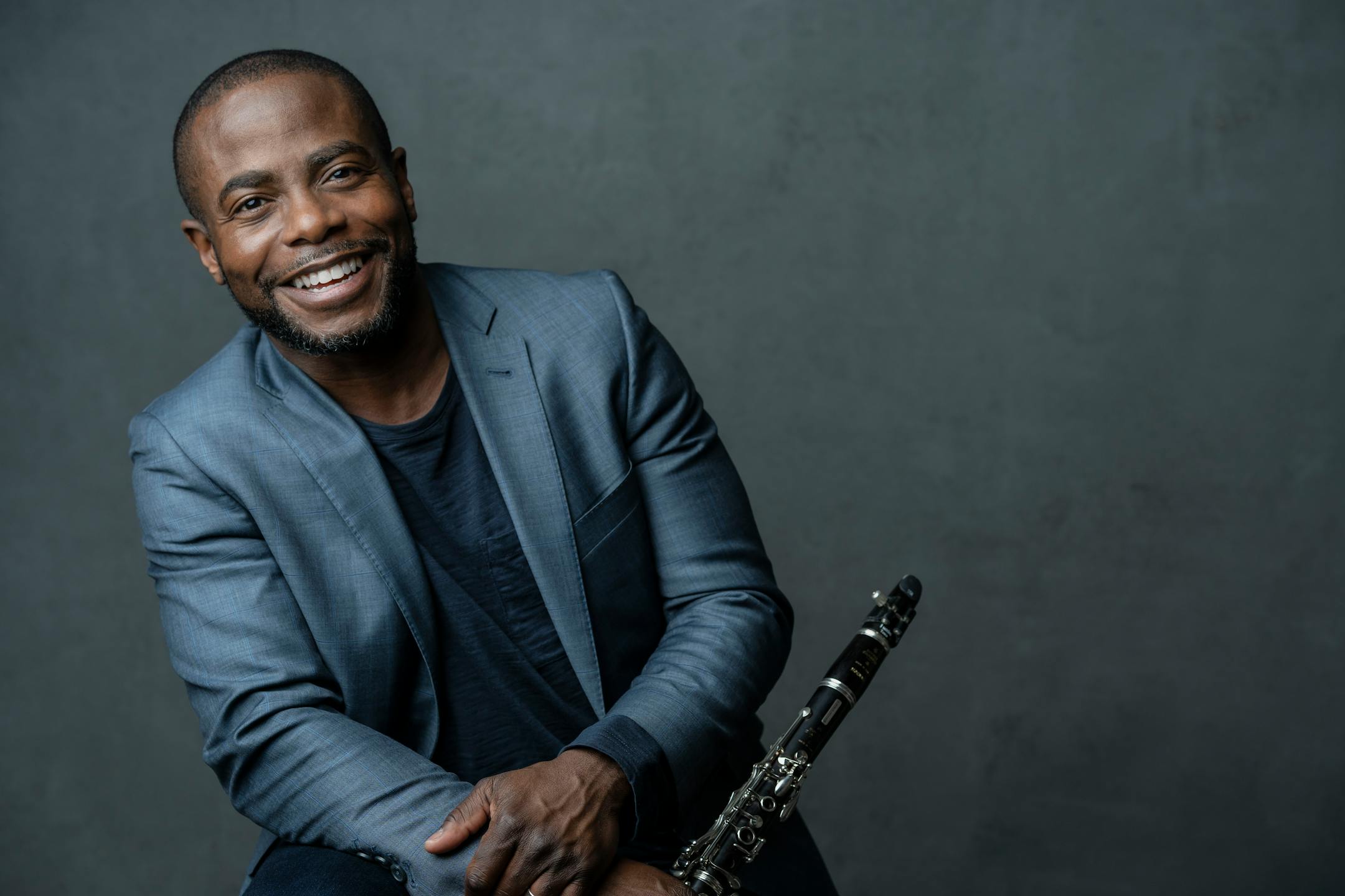 Clarinetist Anthony McGill Monday, March 7, 2022 in Chicago. © Todd Rosenberg Photography