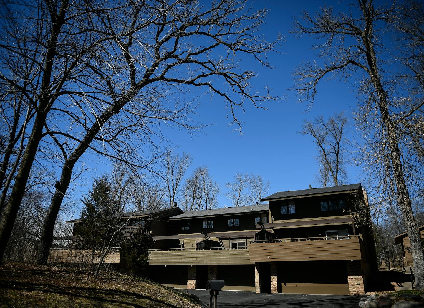 Townhomes in the Birnamwood neighborhood in Burnsville, designed by architect Michael McGuire.