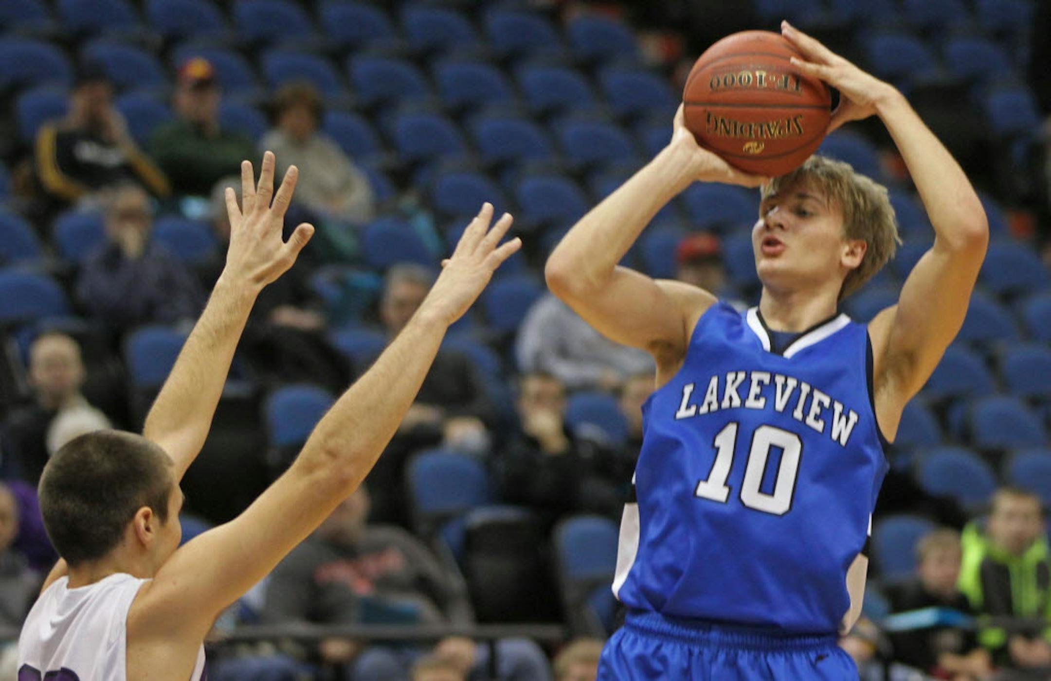 Lakeview Christian Academy's Anders Broman in 2013