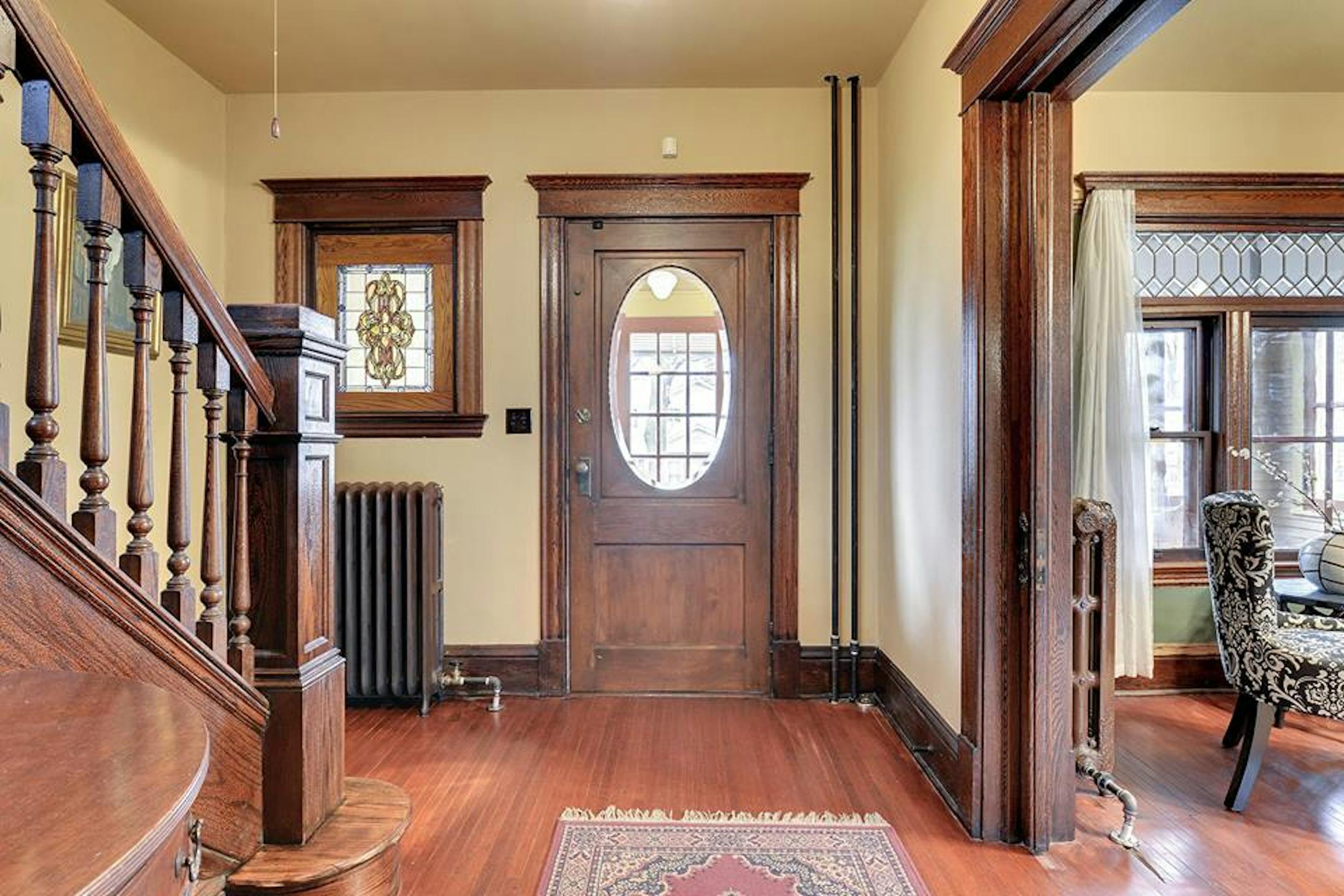 A photo of the finished interior of the house, provided by Constance Vork.