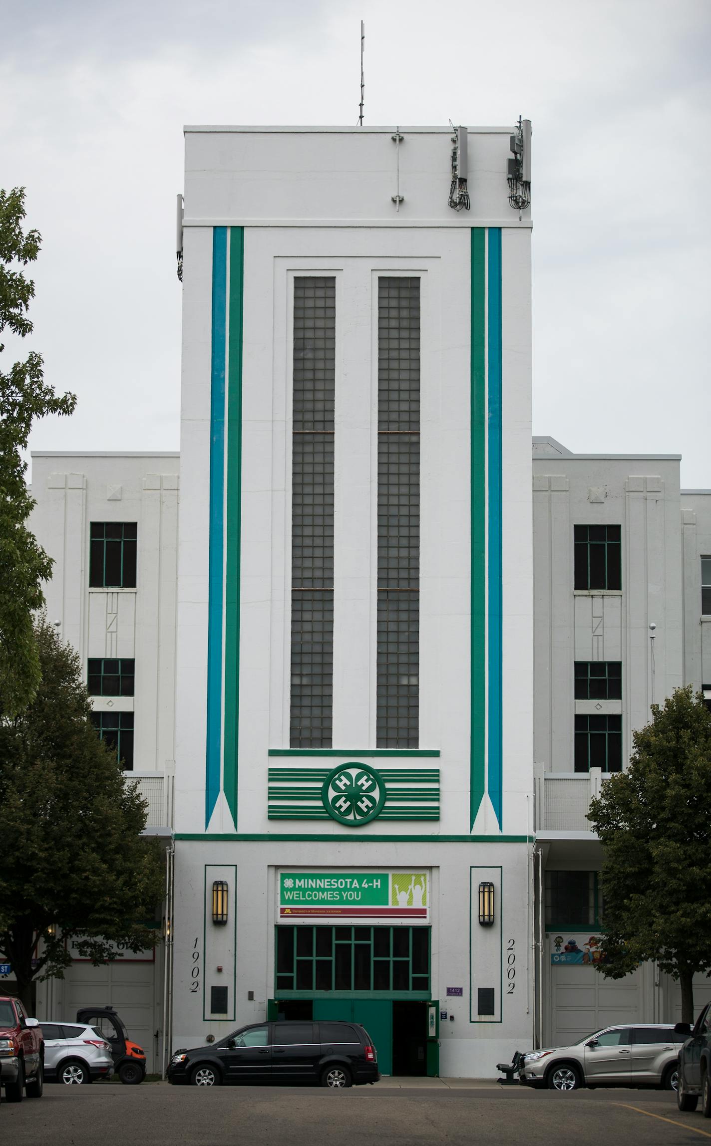 The 4H Building at the Minnesota State Fairgrounds.