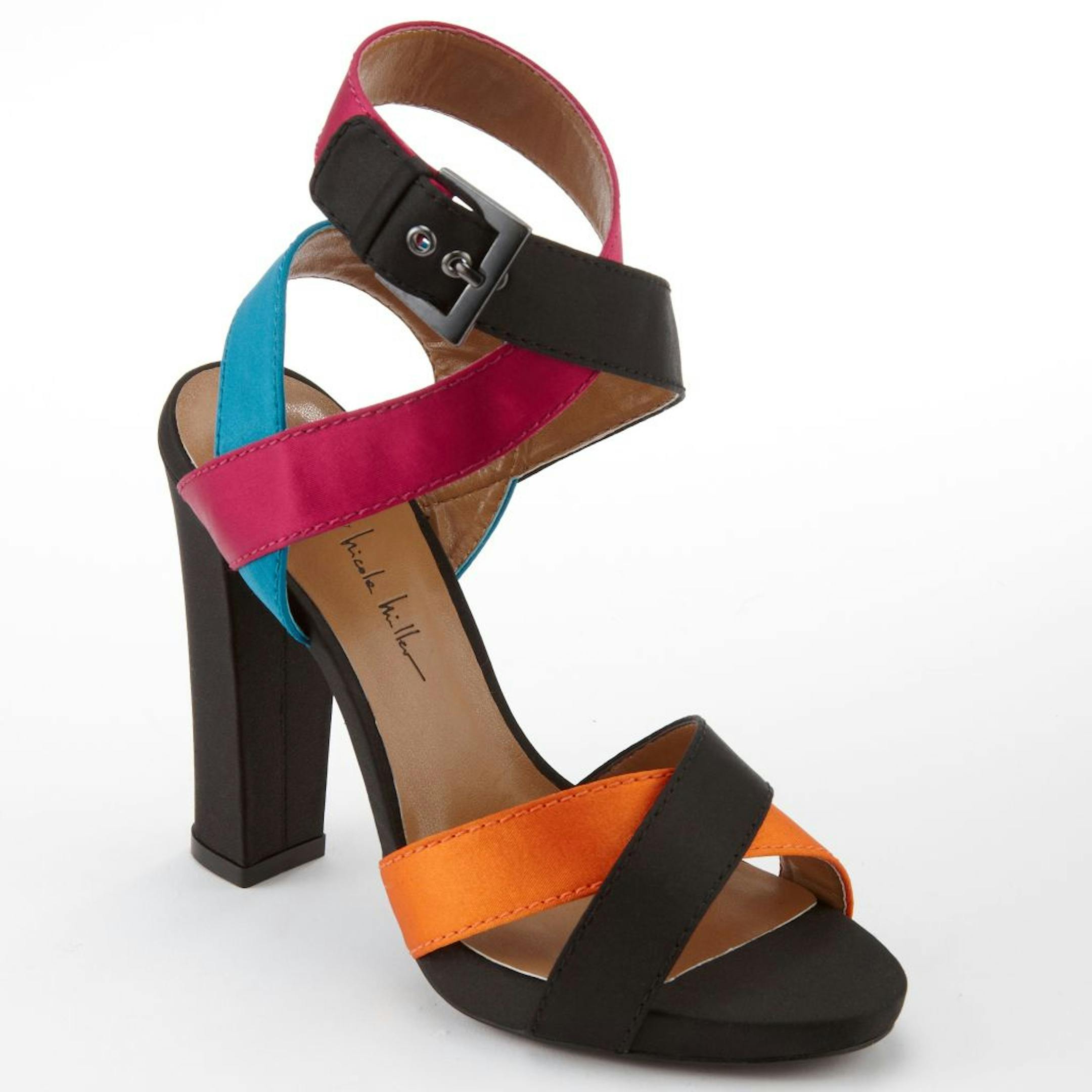 Nicole by Nicole Miller sandals, $20, JCPenney stores and www.jcpenney.com.