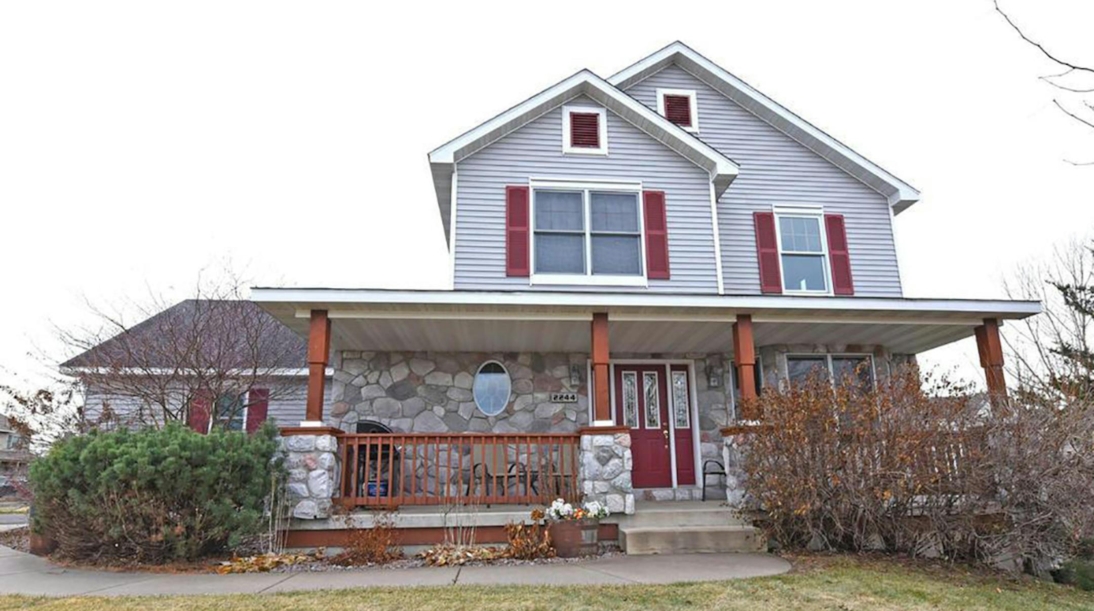 Hudson, Wis.
Built in 2001, this four-bedroom, four-bath house has 2,459 square feet and features three bedrooms on the upper level, fireplace, office, full basement, deck, porch fenced yard and two-car attached garage. Listed by Jes Johnson, Edina Realty, 651-214-7758.