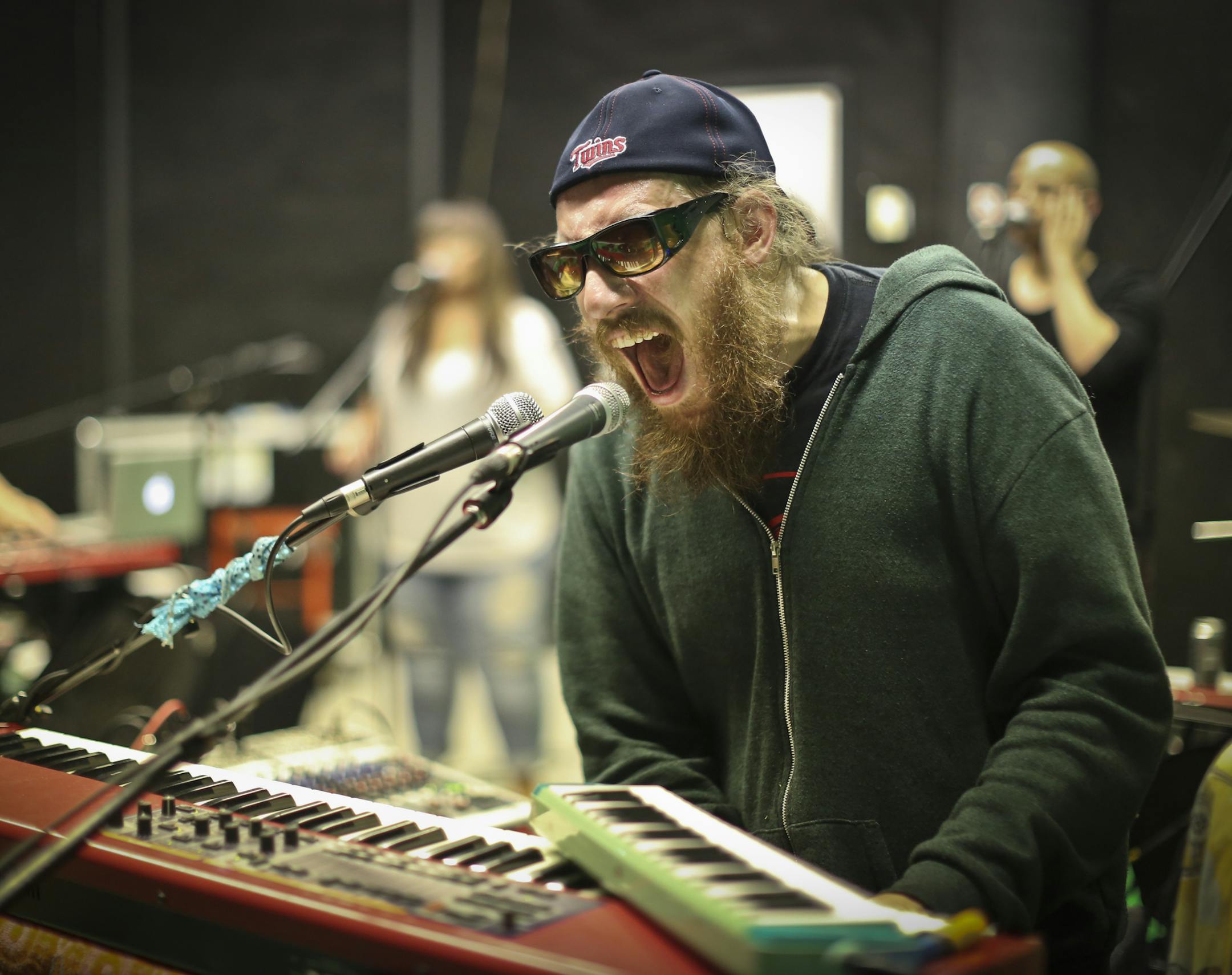 The Voice finalist Nicholas David Mrozinski rehearsed in a studio space before his two-night First Avenue concerts this weekend in Minneapolis, Minn. on Tuesday, May 7, 2013. ] (RENEE JONES SCHNEIDER * reneejones@startribune.com)