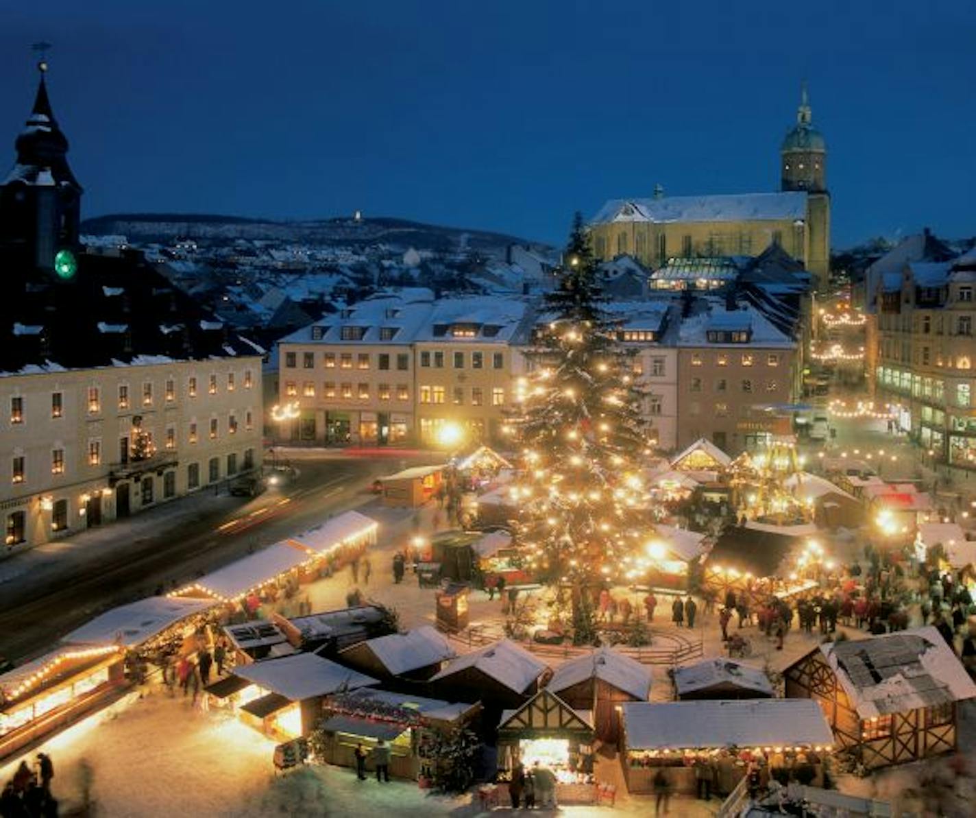 Christmas market at Annaberg-Buchholz