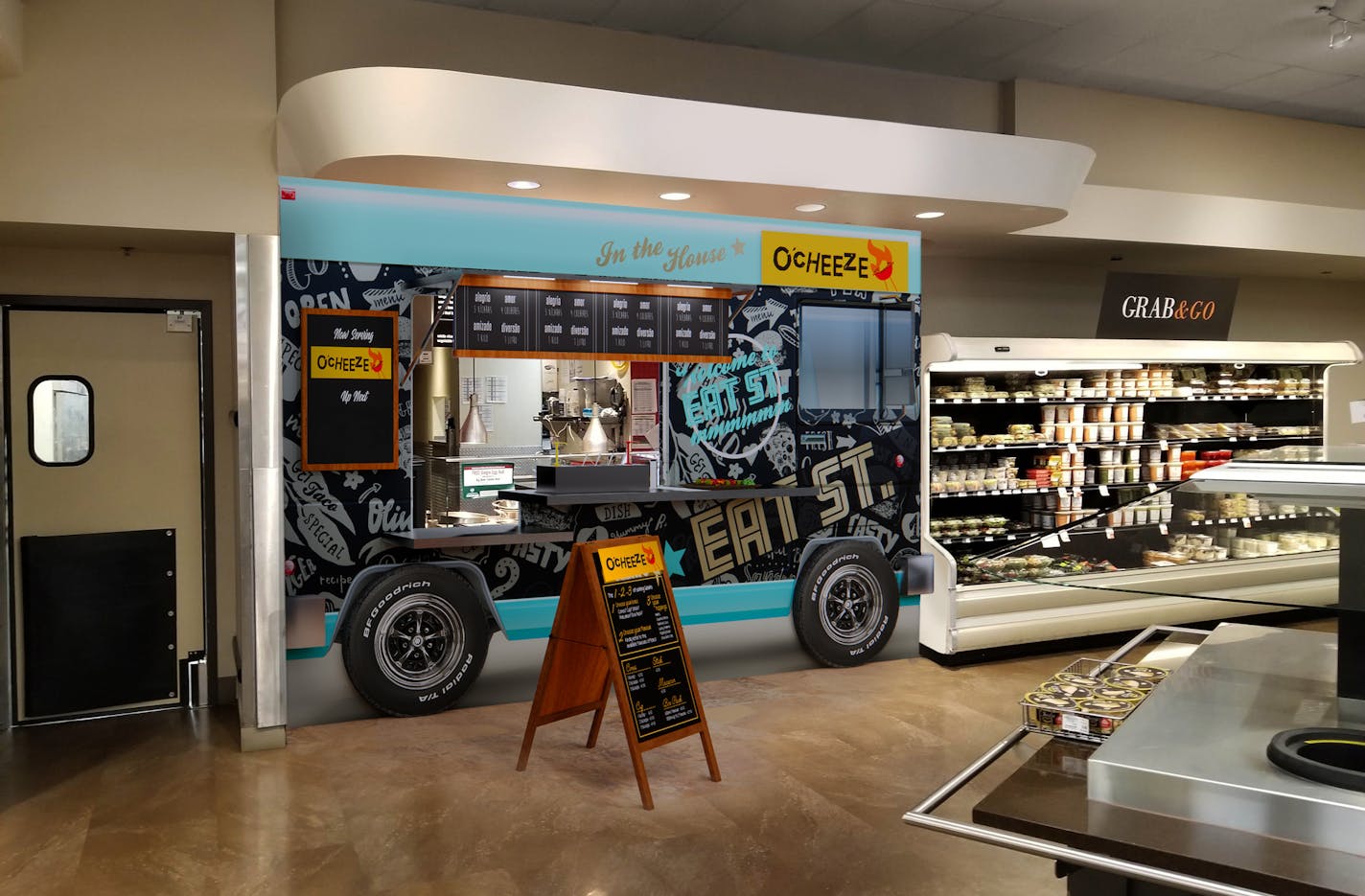 Eat Street is a pop-up food truck inside Lunds & Byerlys in Eagan.