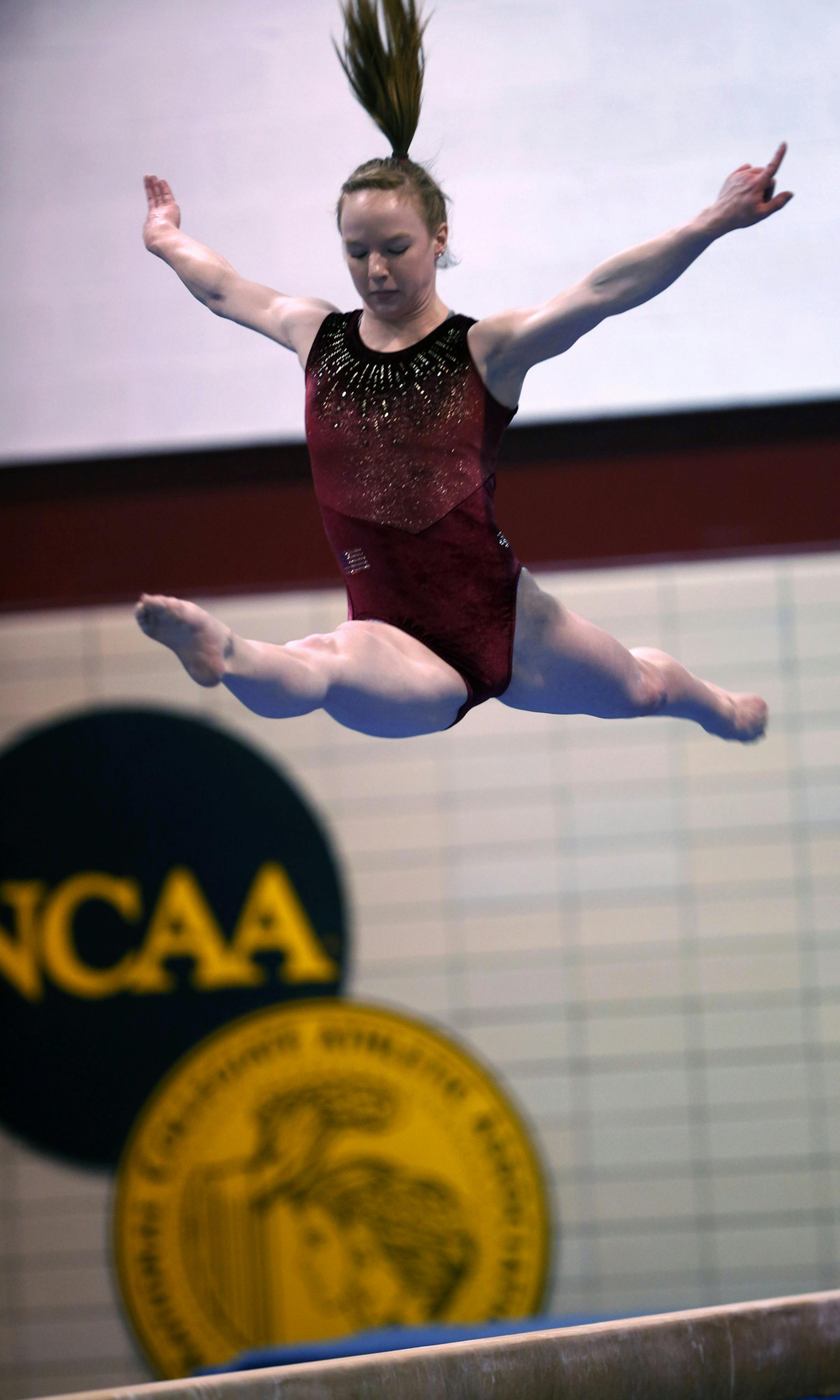 Lindsay Mable is the top gymnast in the Big Ten. She and the Gophers are preparing for the NCAA regional meet on Saturday at the U. ] BRIAN PETERSON ‚Ä¢ brian.peterson@startribune.com Minneapolis, MN 4/01/2014