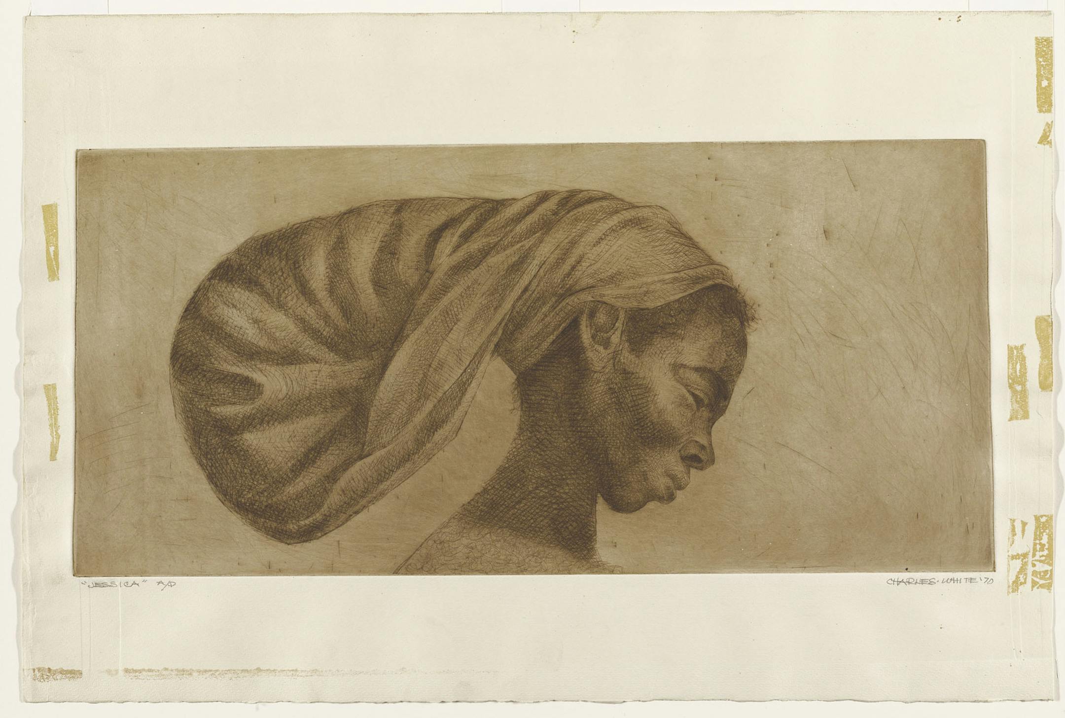 Work by Charles White from "Mapping Black Identities." ORG XMIT: 126991