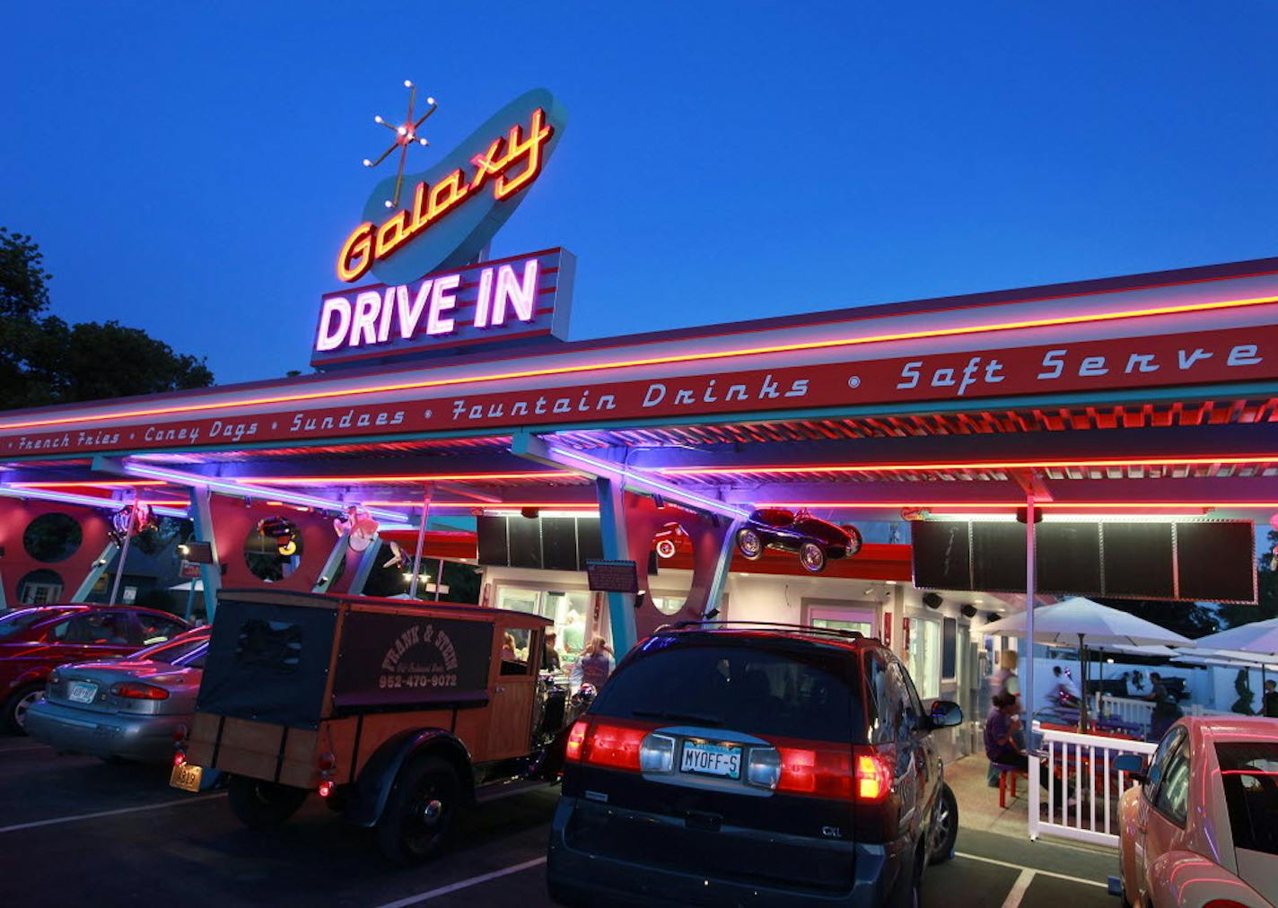 The Galaxy Drive In is up for sale.