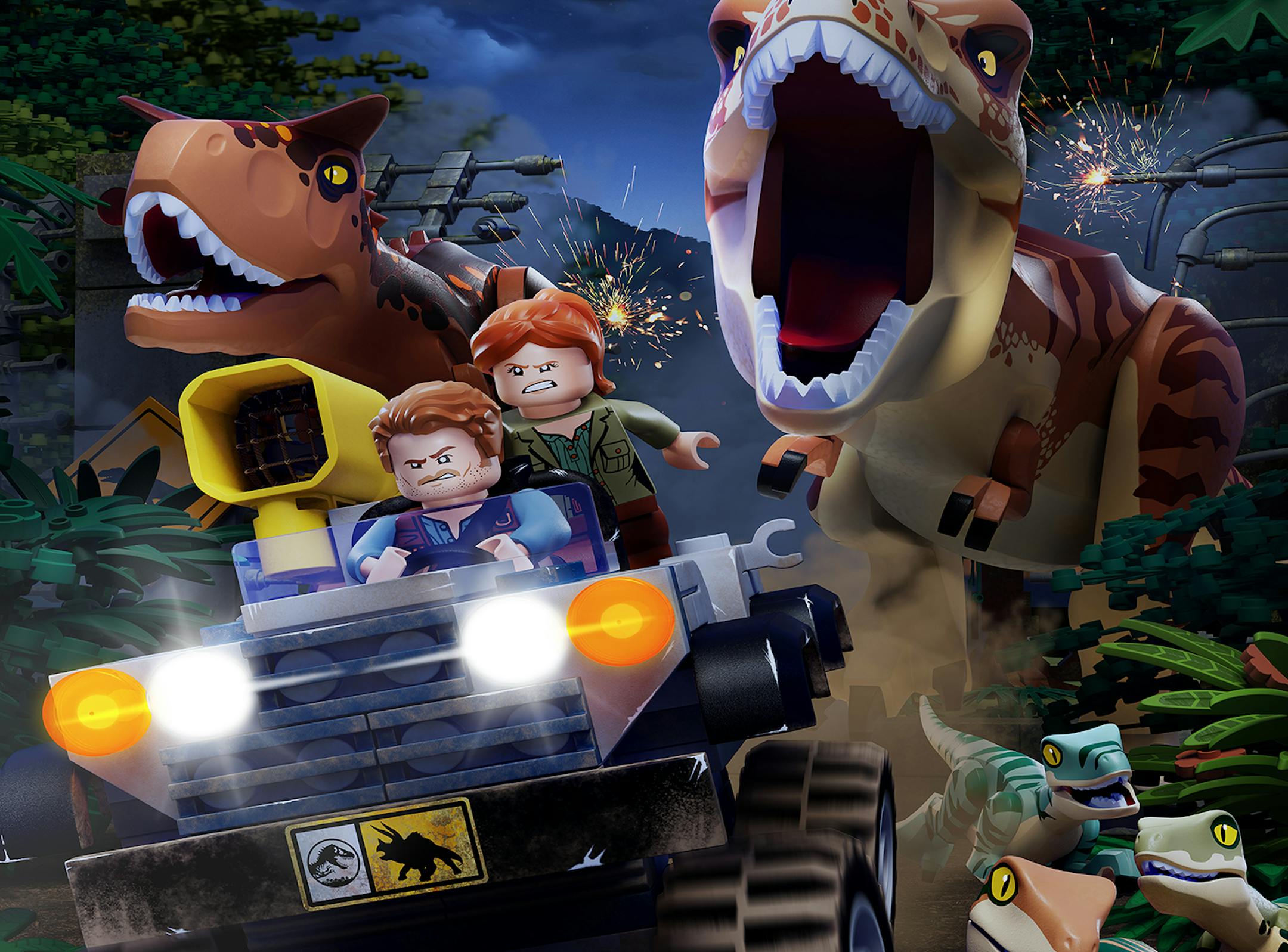 LEGOÆ JURASSIC WORLD: THE SECRET EXHIBIT -- Pictured: "LEGOÆ Jurassic World: The Secret Exhibit" Key Art -- (Photo by: NBC) ORG XMIT: Season: 2018