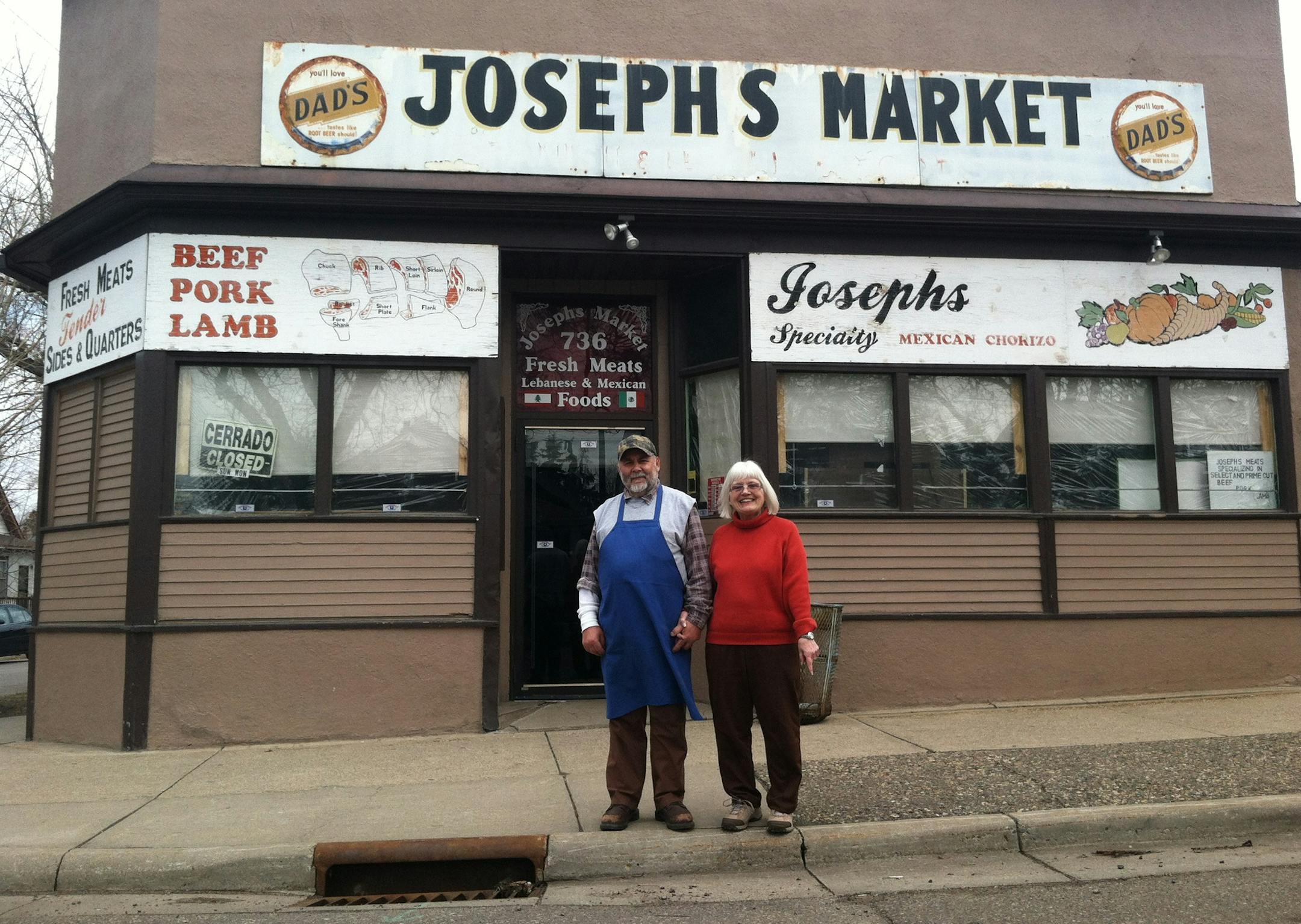 Photo by Chris Steller Gene and Irene Josephs of West St. Paul closed Josephs Market after nearly 40 years in business. The city council, in appreciation, declared April 14 Gene and Irene Josephs Day in West St. Paul.