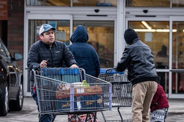 Marcos Jimenez, who shops there twice a month, is disappointed that the Aldi in its North Minneapolis location which will be closing this Sunday in Mi