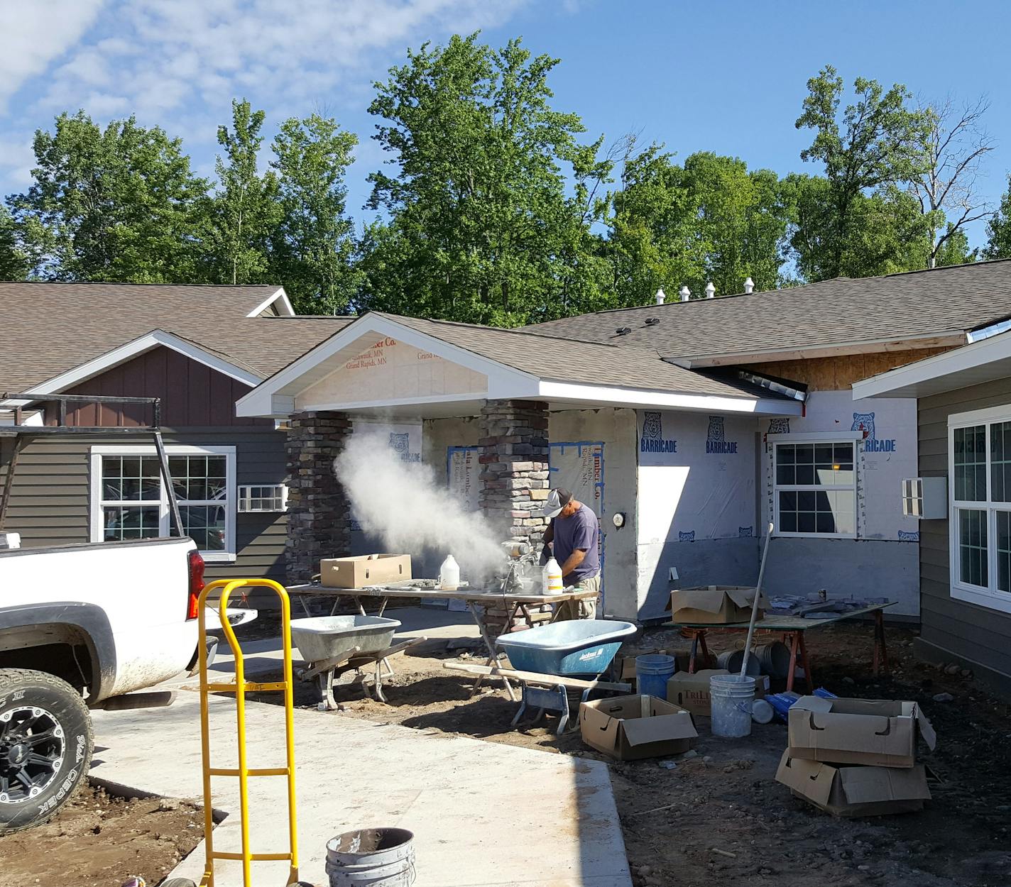 The Greater Minnesota Housing Fund has a financial role in Beacon Hill townhomes and apartments in Grand Rapids, Mn. The 2016 development includes 48 units of affordable housing for working famillies, Photo:Jill Mazullo.