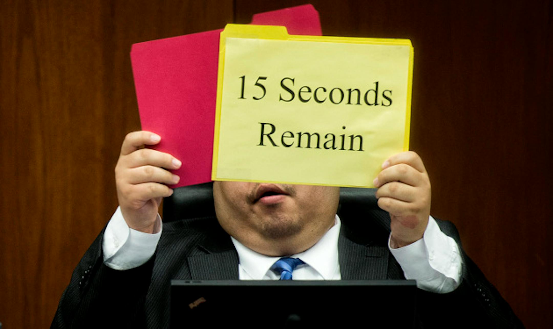 Testifiers were limited to two minutes and committee staffer Jay Xiong kept them on track.   The gay marriage bill came before the Minnesota House civil law committee Tuesday, March 12, 2013.    ]   GLEN STUBBE * gstubbe@startribune.com