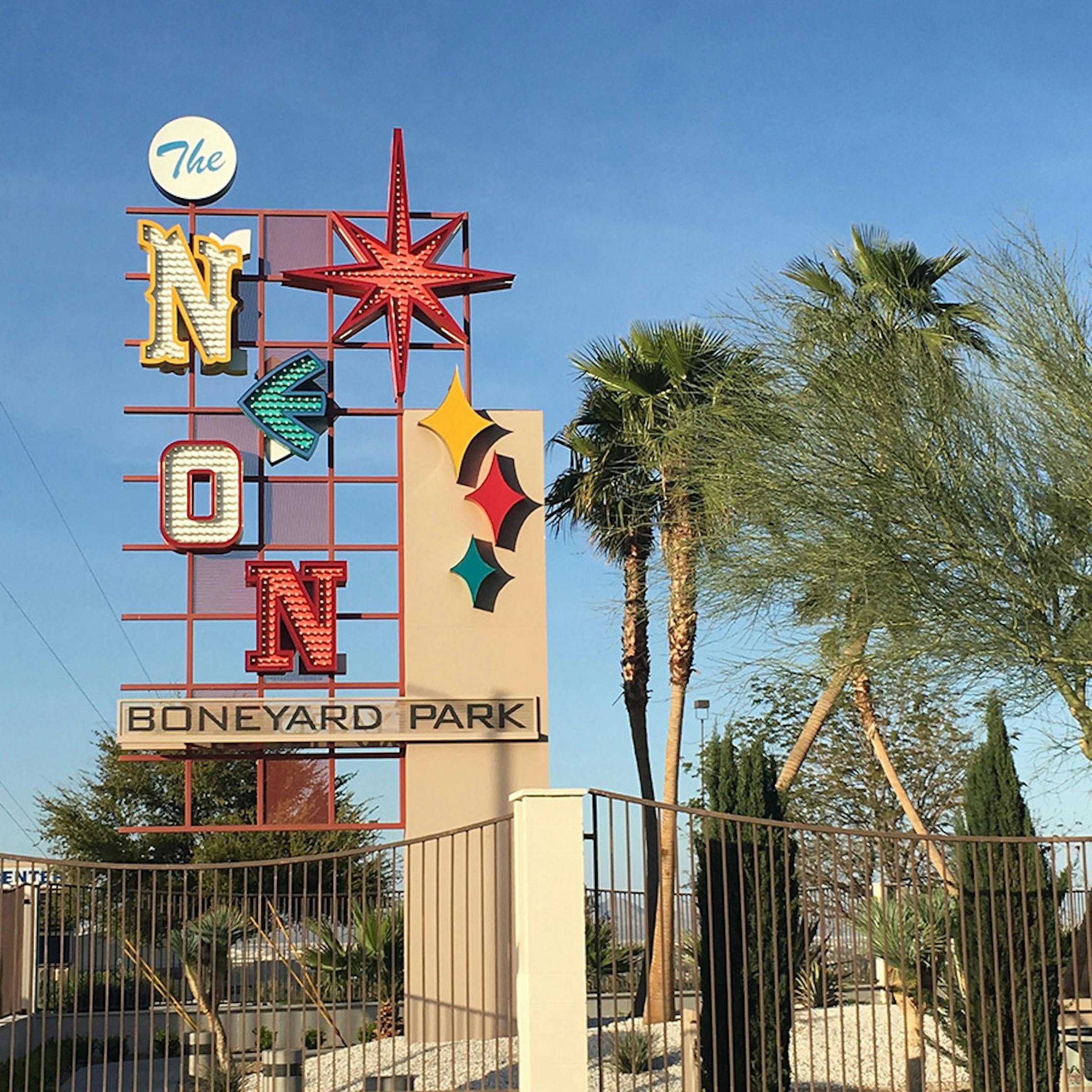 From old casinos to bygone motels, the Boneyard has Vegas signs of all types and sizes.