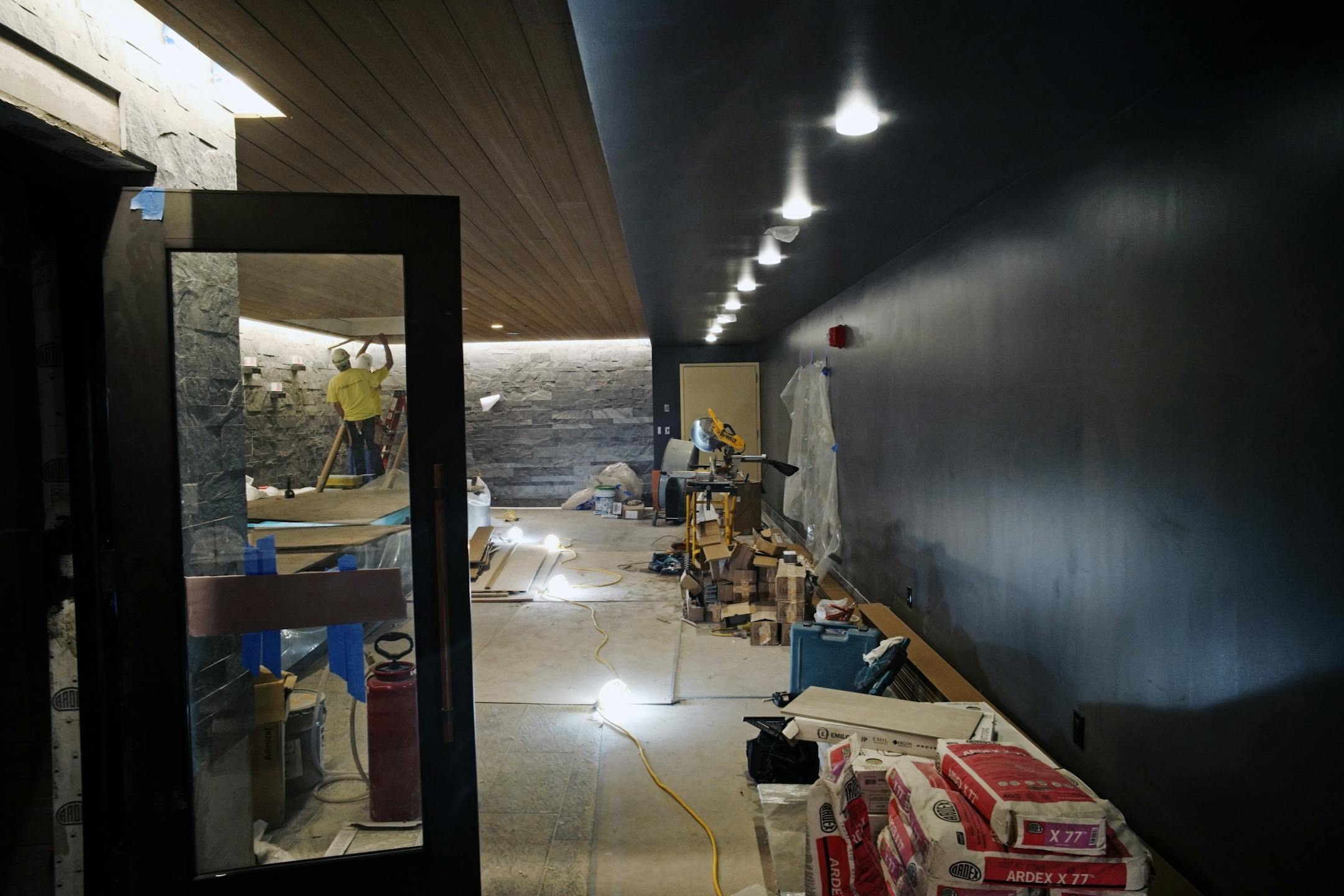This is one of spa pool rooms. The InterContinental MSP International Airport Hotel, the first hotel in history to be connected to MSP International Airport, is finally about to open..