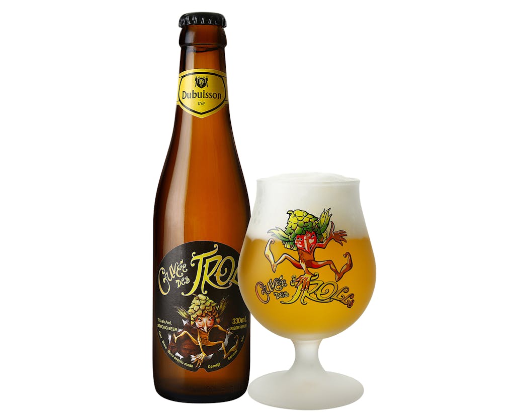Cuvée des Trolls has a finish that’s dry and crisp, making it a most refreshing quaff. 