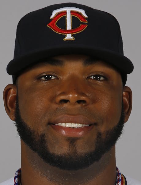 This is a 2016 photo of Kennys Vargas of the Minnesota Twins baseball team. This image reflects the 2016 active roster as of March 1, 2016, when this 