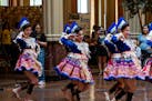 Hmong dancers performed at last years' Hmong Arts Festival at Landmark Center.