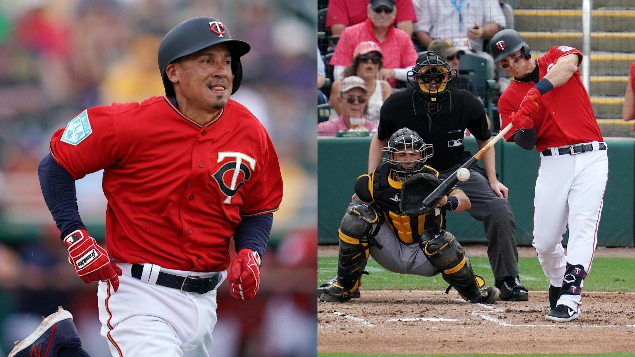 Ronald Torreyes, left, and Tyler Austin are with the Twins, trying to prove the Yankees made a mistake by keeping other players instead of them.