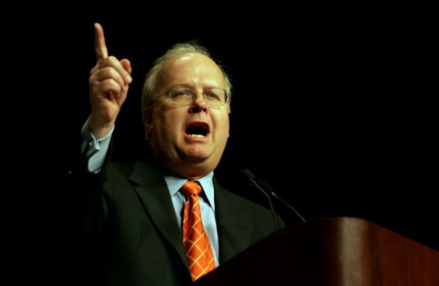 Rove addressing the 2008 Minnesota Republican state convention