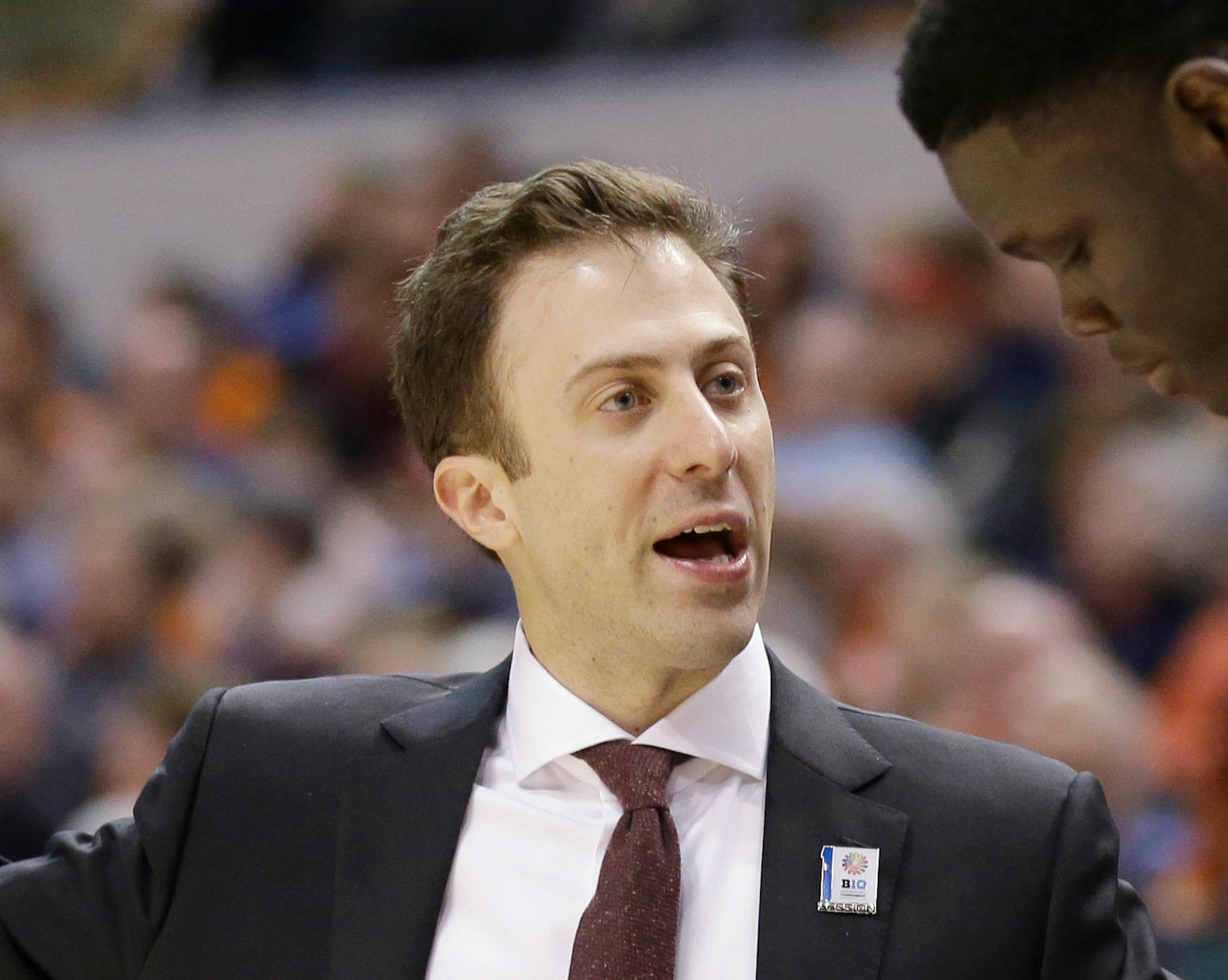 Gophers basketball coach Richard Pitino