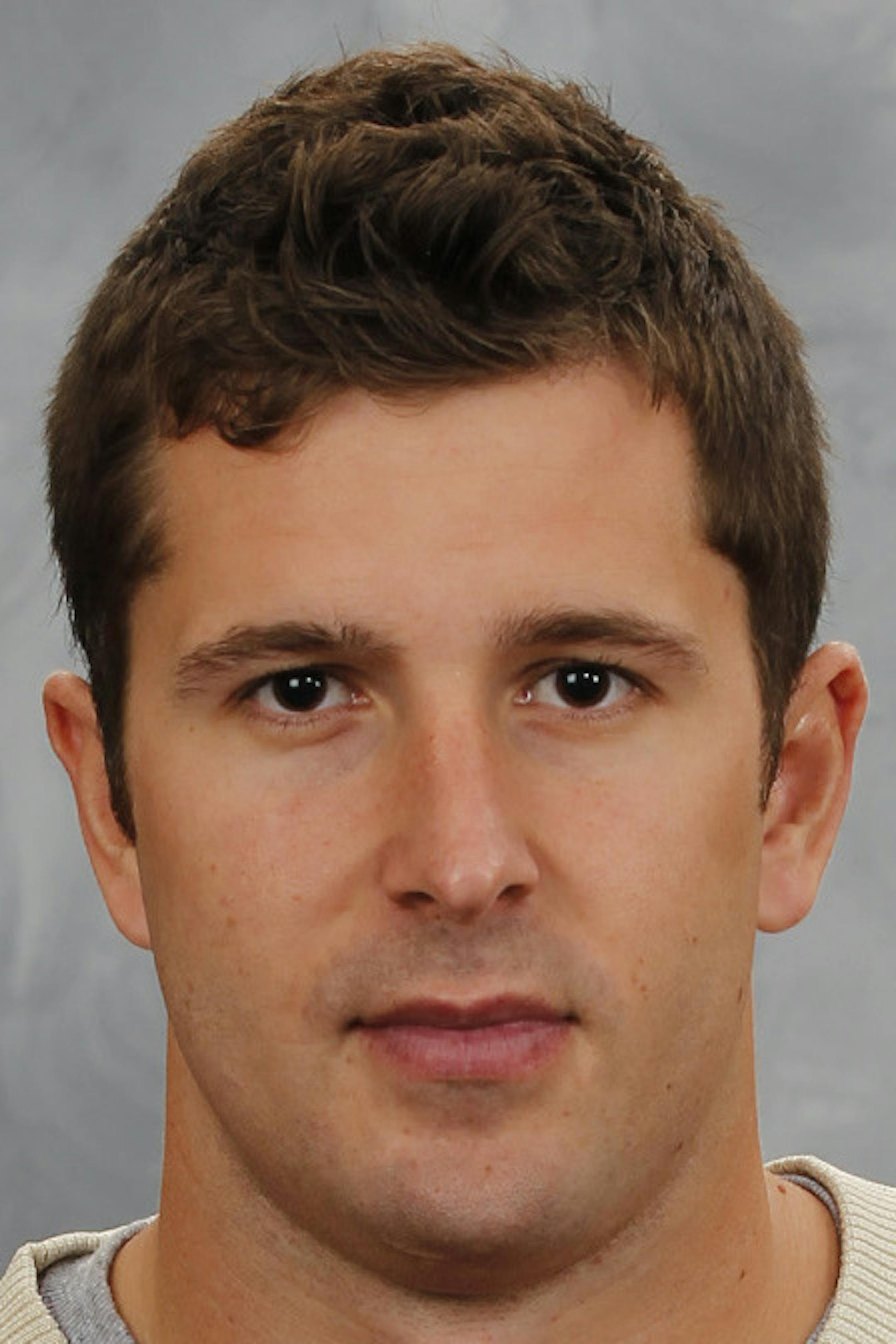 ST. PAUL, MN ‚Äì SEPTEMBER 11: Justin Fontaine of the Minnesota Wild poses for his official headshot for the 2013-2014 season on September 11, 2013 at the Xcel Energy Center in Saint Paul, Minnesota. (Photo by Andy King/NHLI via Getty Images) *** Local Caption *** Justin Fontaine ORG XMIT: 177614294
