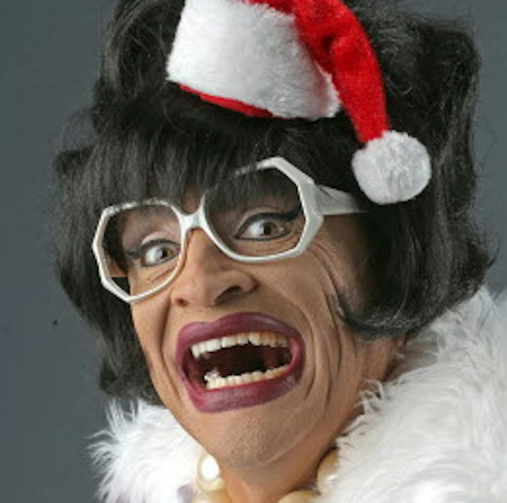 Russ King aka Miss Richfield 1981, photographed in the Star Tribune studio, on 11/21/13.] Bruce Bisping/Star Tribune bbisping@startribune.com Russ King/source.