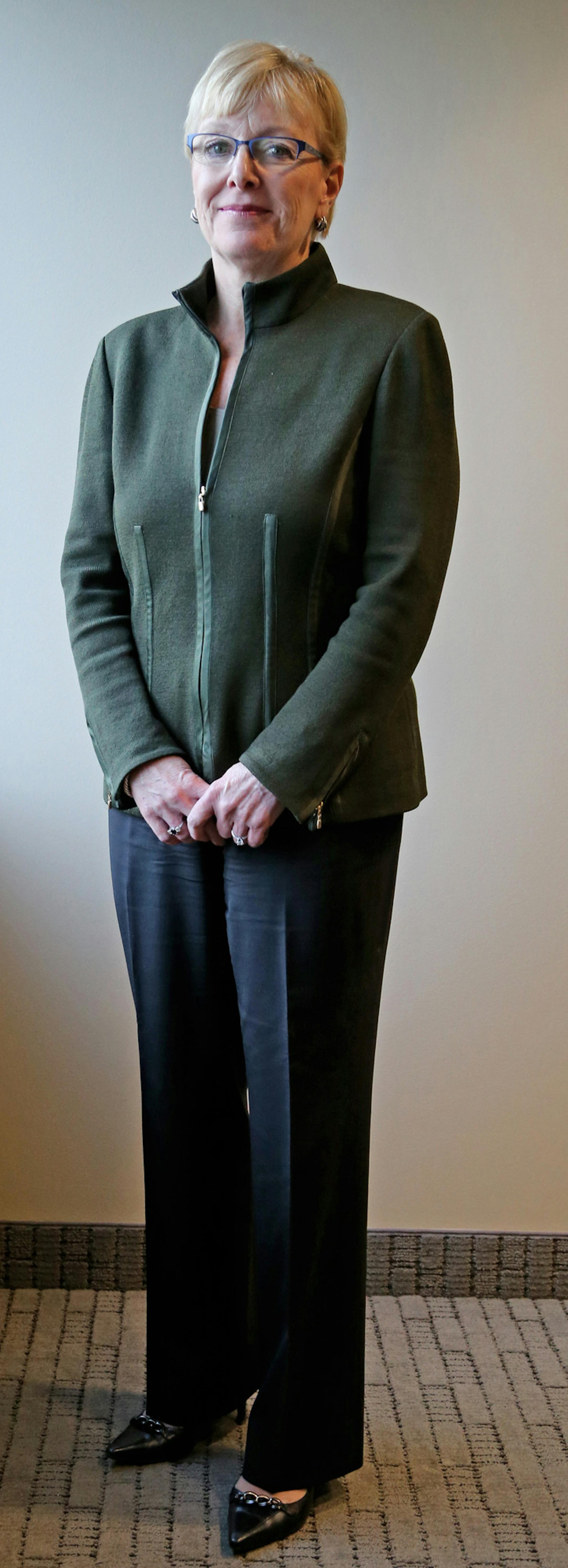 Martha Pomerantz at the office of Evercore Wealth Management Wednesday, Feb. 18, 2015, in Minneapolis, MN.](DAVID JOLES/STARTRIBUNE)djoles@startribune.com Martha Pomerantz is one of five female investment professionals who left the high-end trust-and-investment boutique of Wells Fargo, to invest in and open the Minneapolis office of Evercore Wealth Management in 2011.**Martha Pomerantz,cq