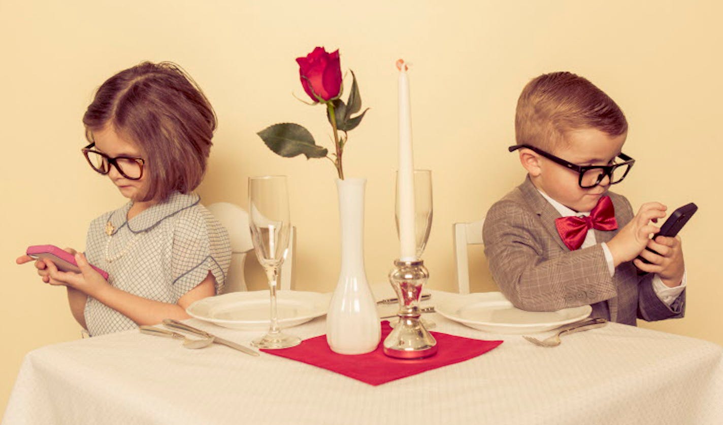 Let's hope they're at least texting each other.