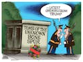 Editorial cartoon: Mike Peters on the Tomb of the Unknown Soldier
