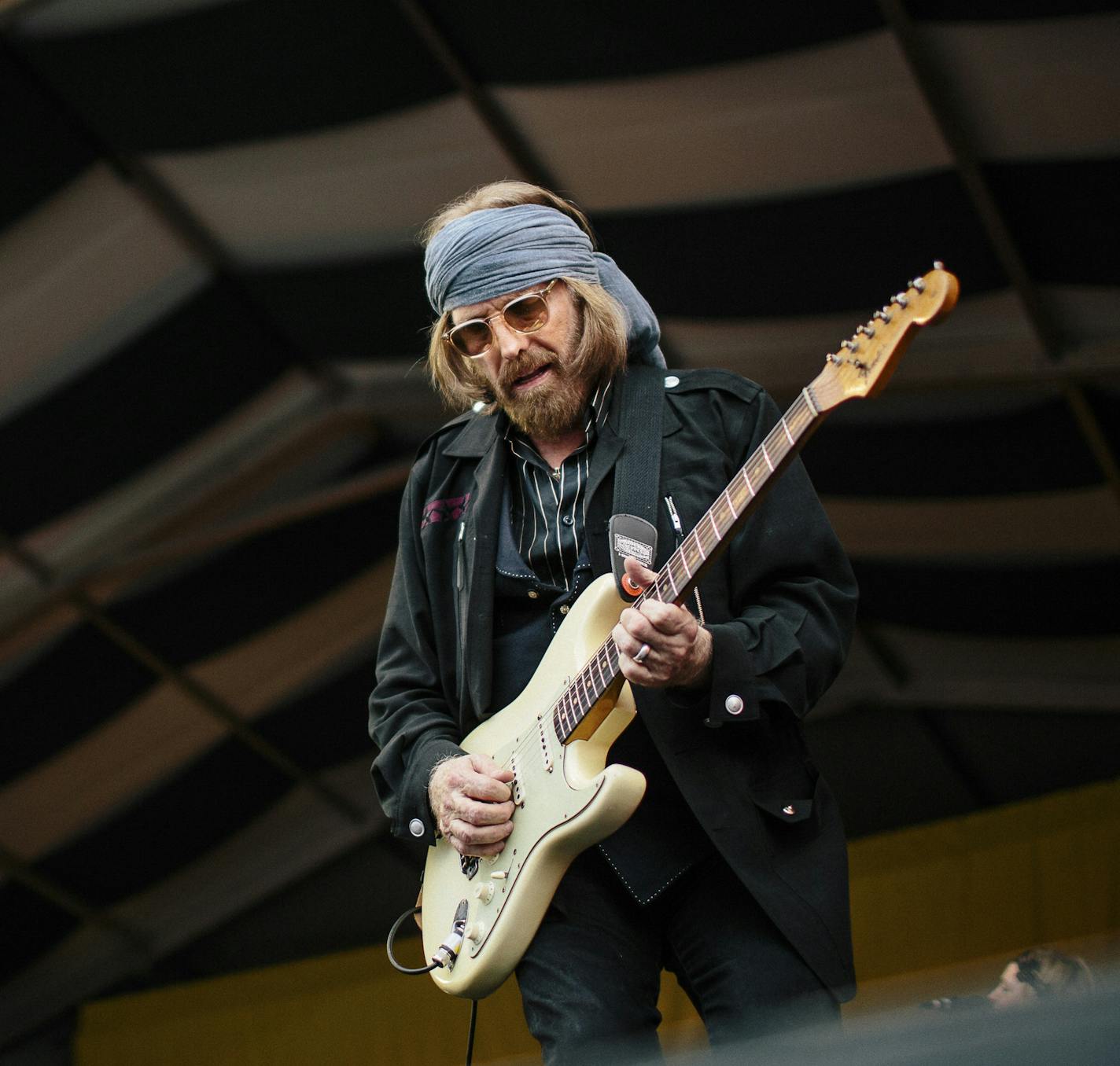 Tom Petty and The Heartbreakers perform during the 48th Jazz and Heritage Festival in New Orleans, April 30, 2017.