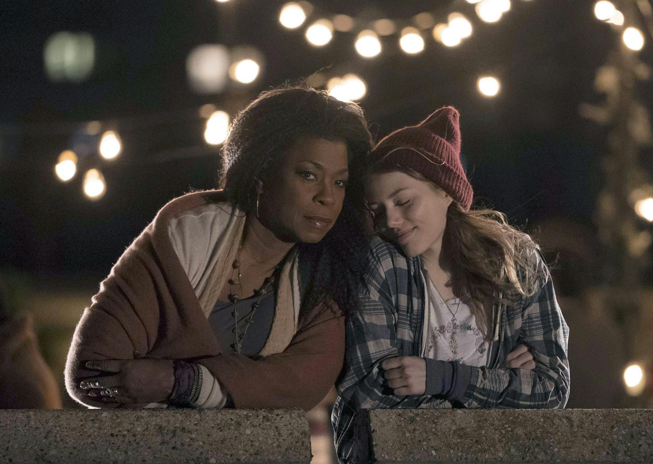 THE VILLAGE -- "Pilot" Episode 101 -- Pictured: (l-r) Lorraine Toussaint as Patricia Davis, Grace Van Dien as Katie Campbell -- (Photo by: Peter Kramer/NBC) ORG XMIT: Season: Pilot
